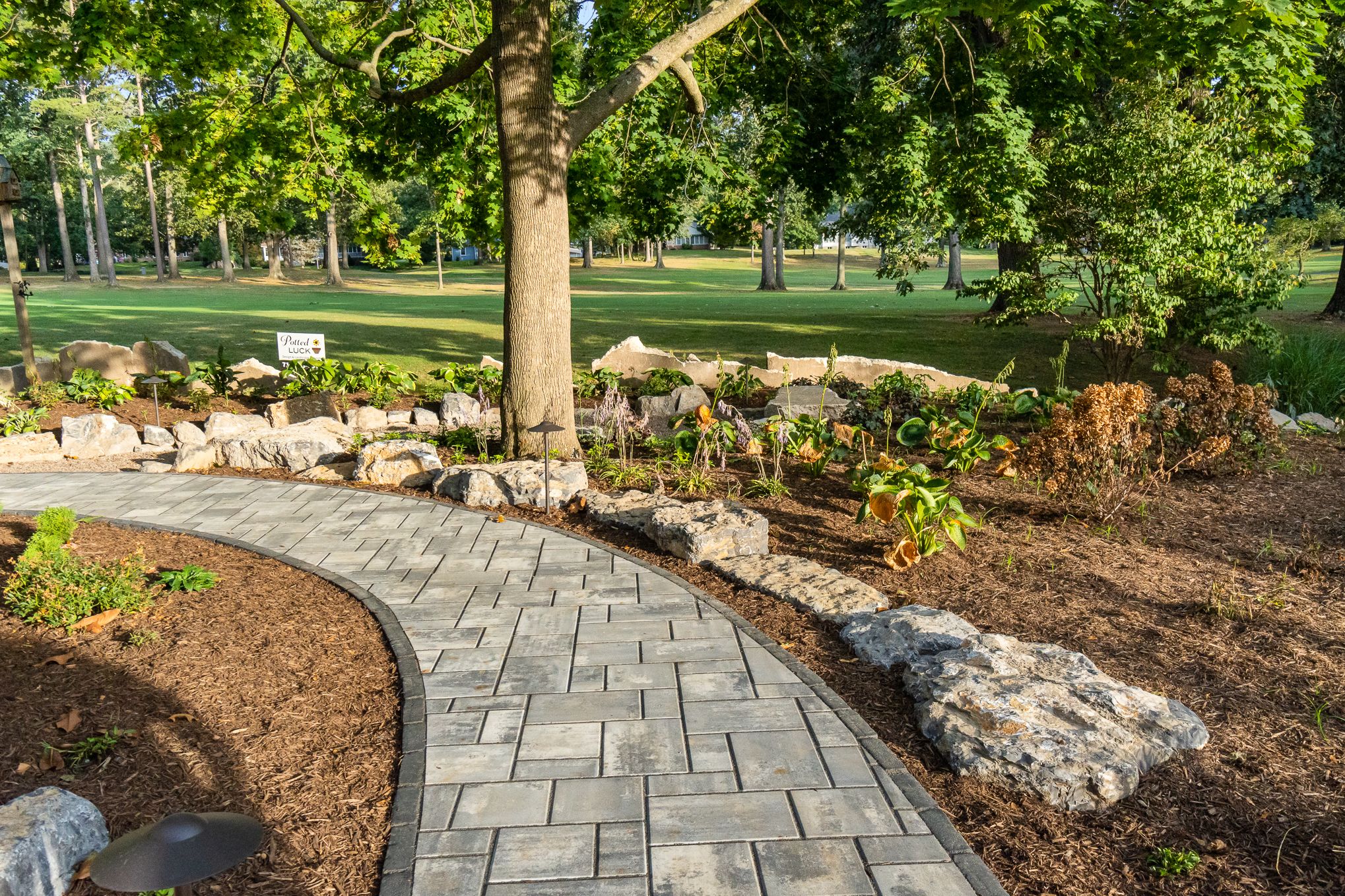 Penn National Project by Potted Luck Landscape