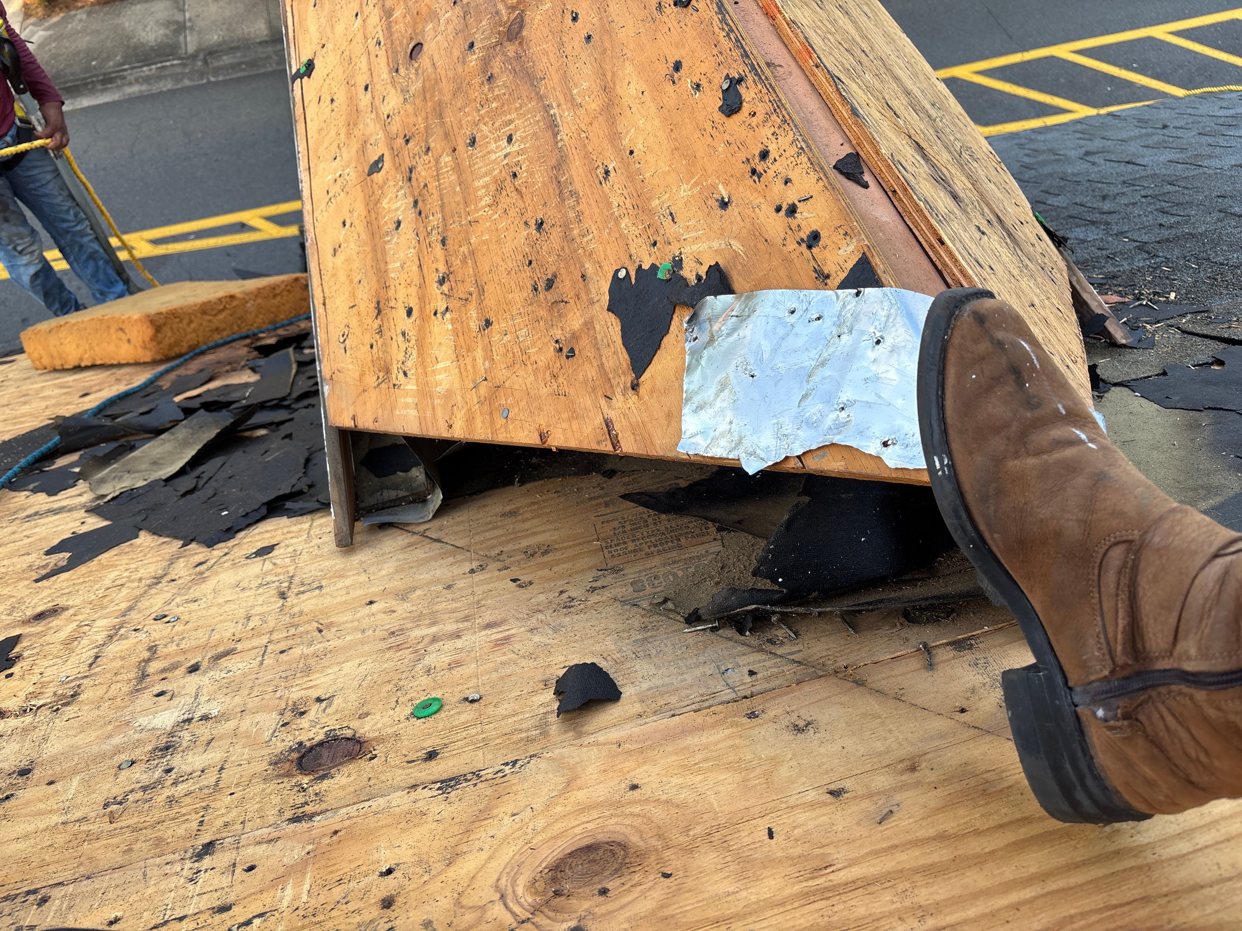 Roof repair by Deerfield Roofing LLC
