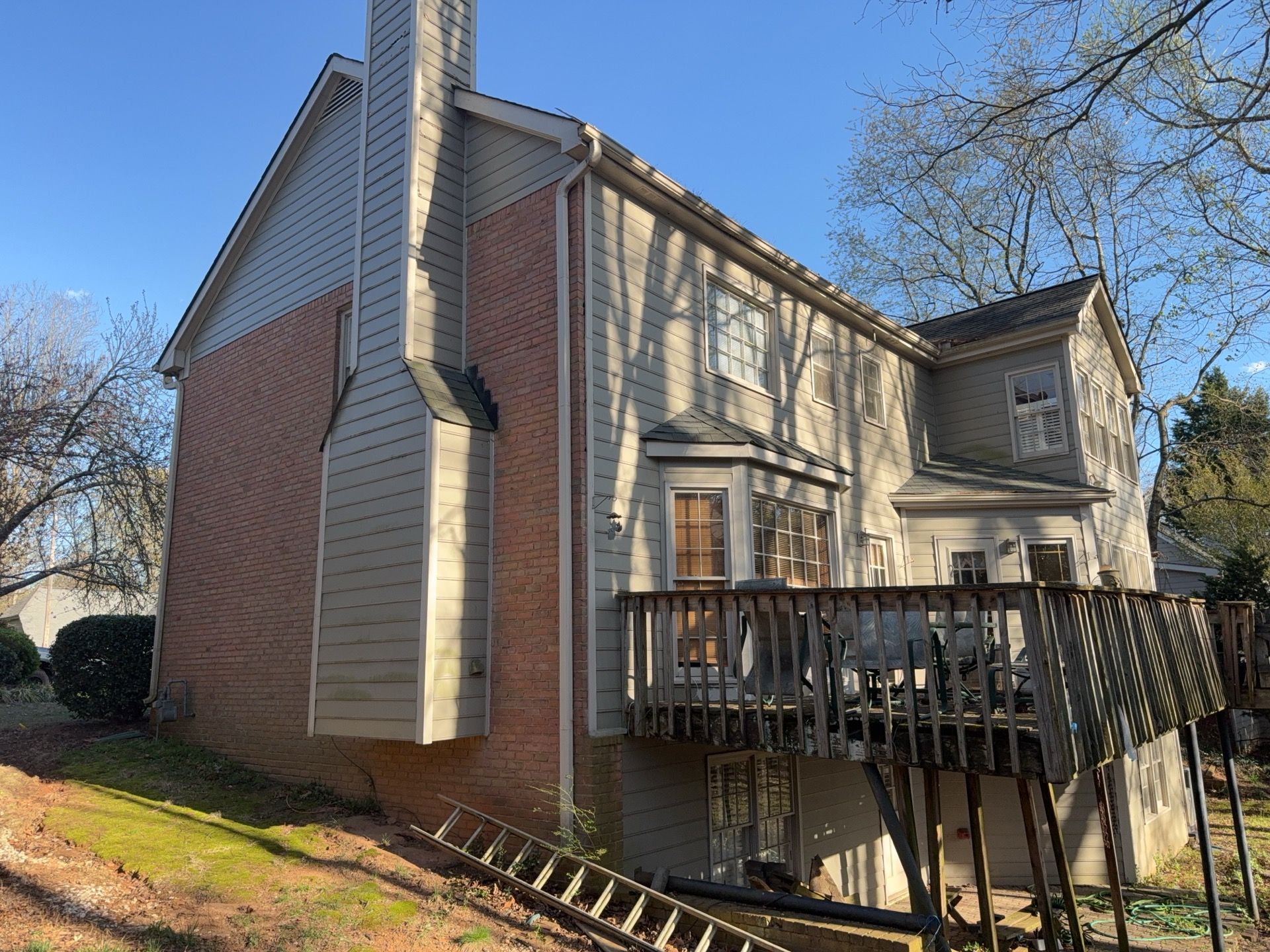Wood Deck Build in Acworth, GA by Nelson Exteriors 