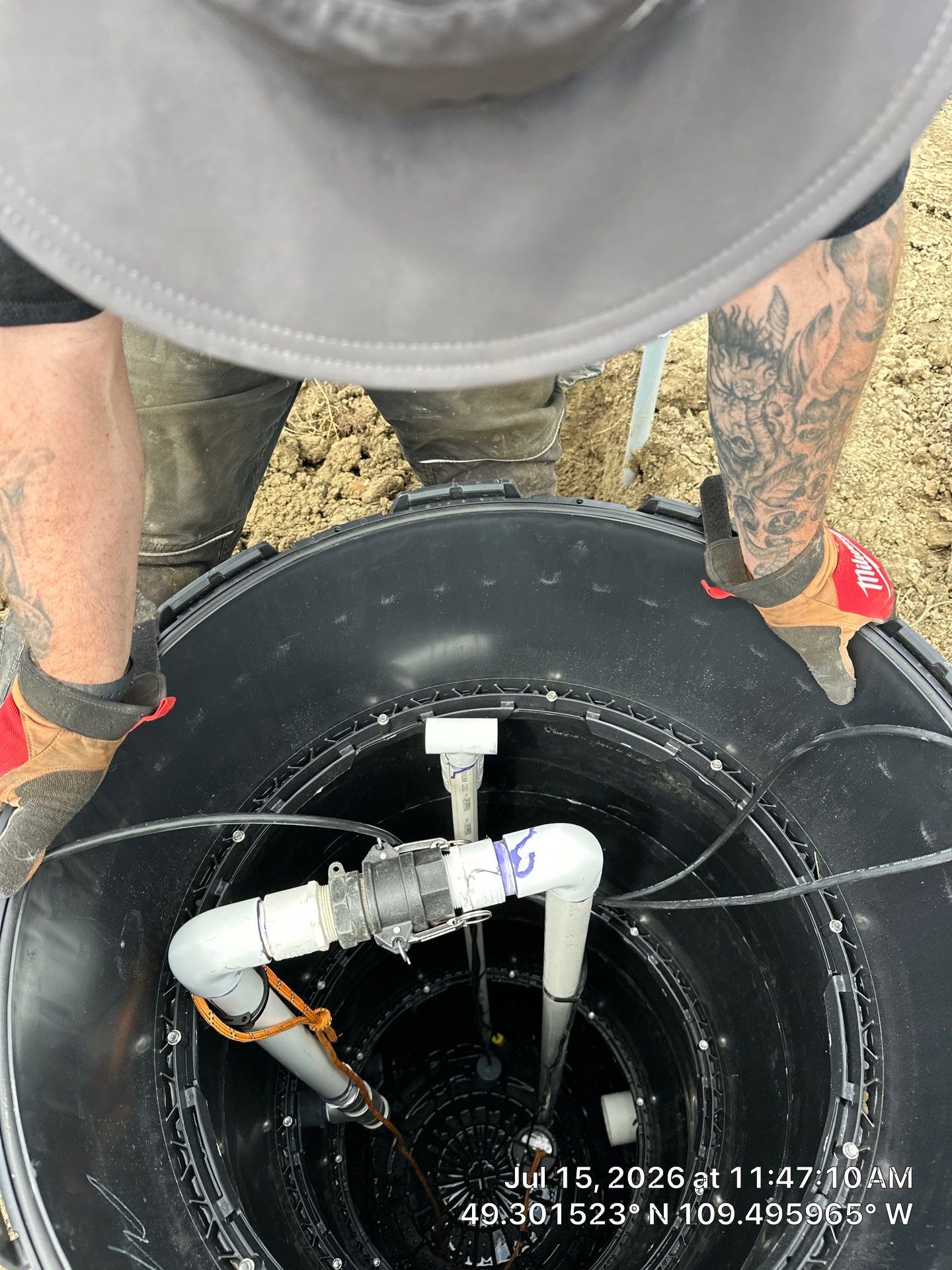 Septic System Tank Installation and Pump Replacement in Consul by Septic Medic Inc.