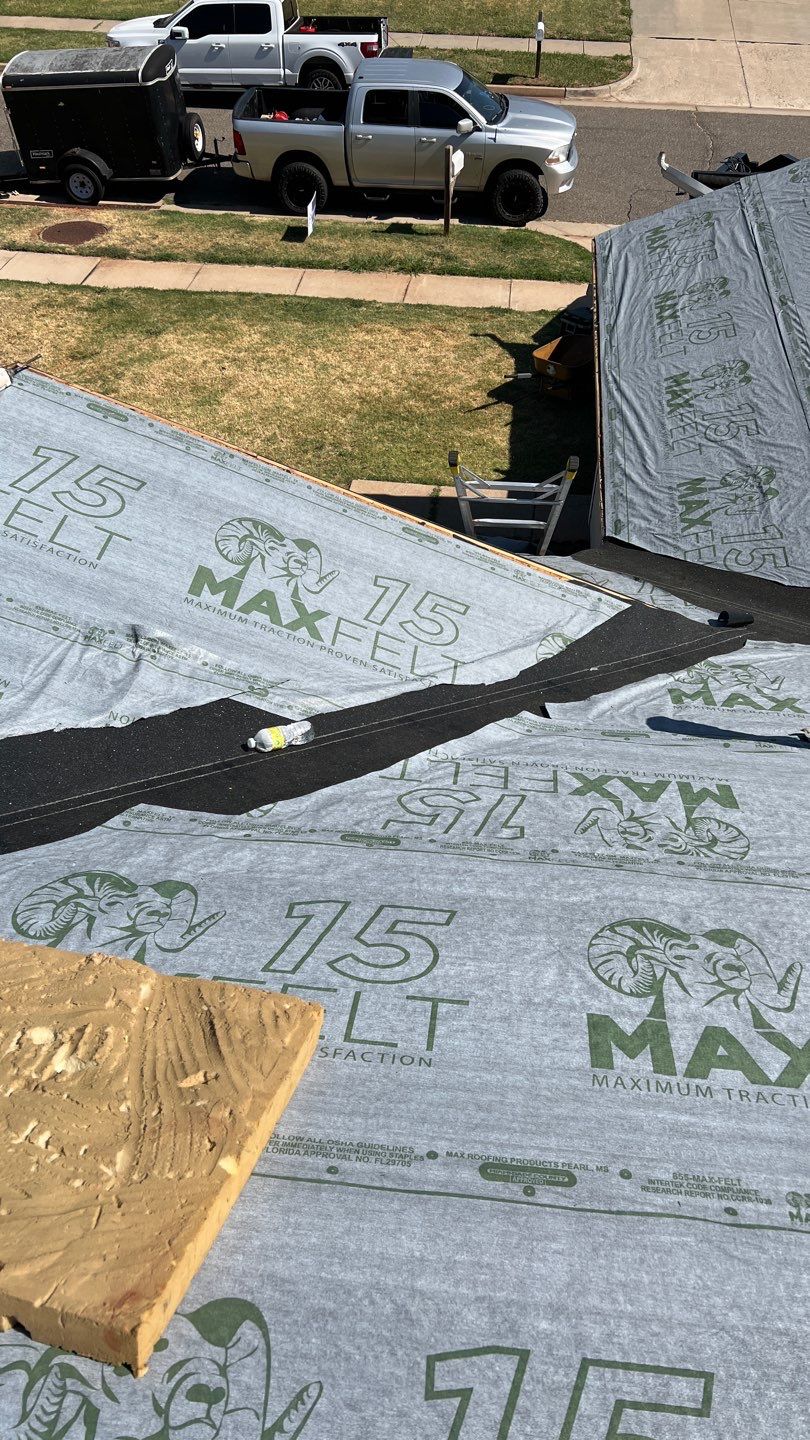 Residential Roofing Installation using GAF Natural Shadow  by A & H Roofing and Contracting