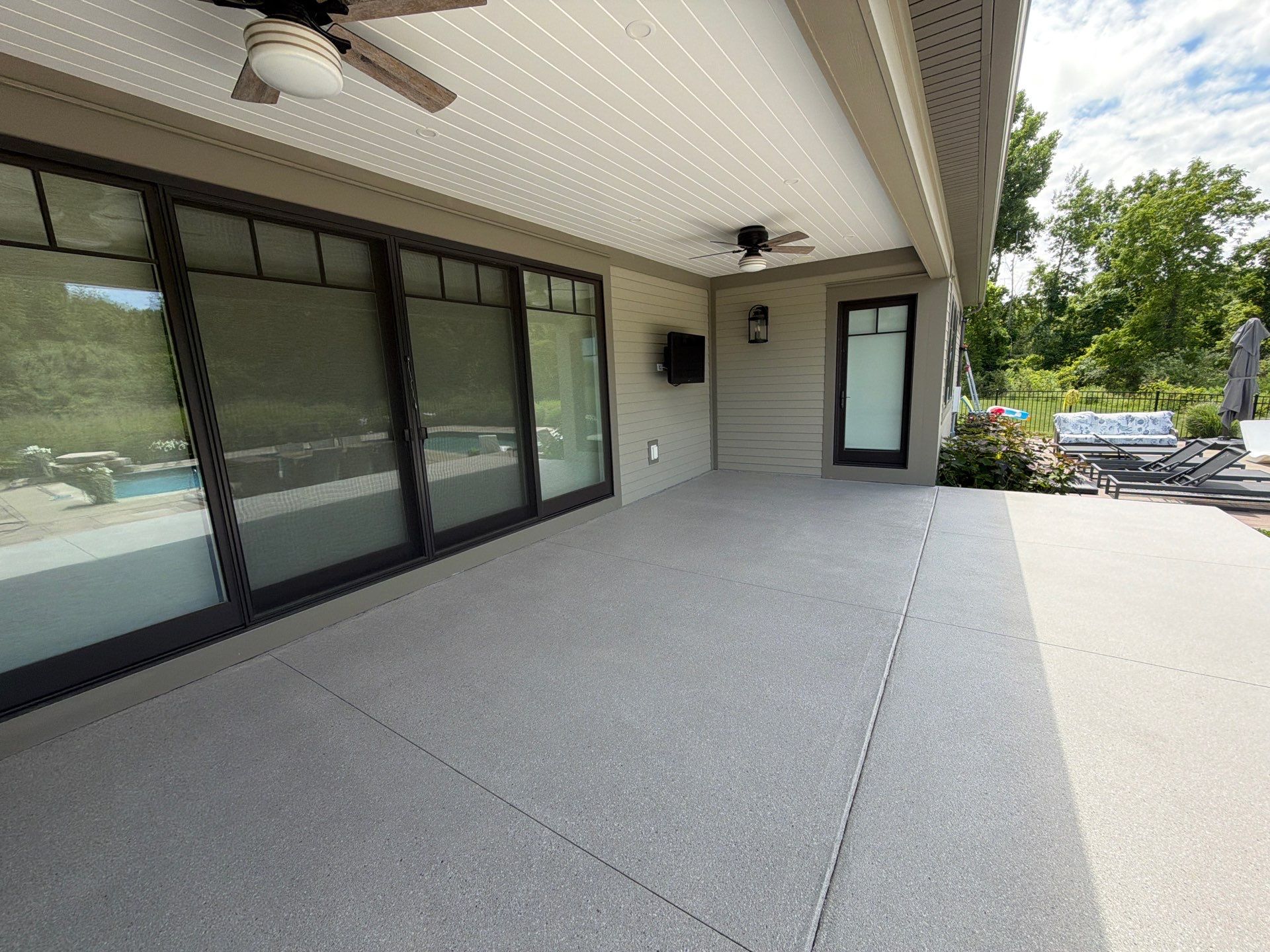 Callisto Porch Coating by NG Masonry & Construction LLC