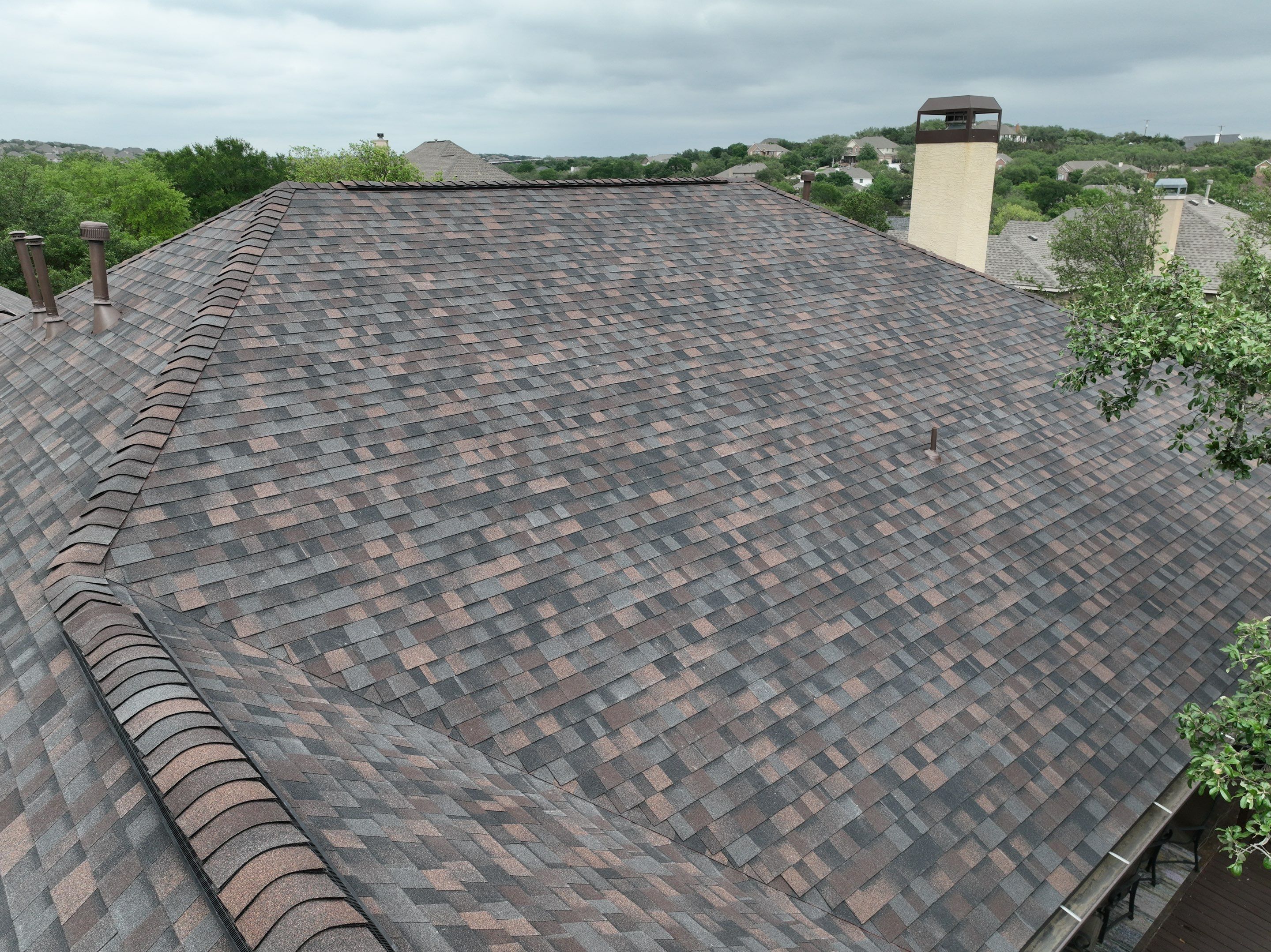 Residential Roof Replacement using Owens Corning Duration Designer 30 Year Laminate Shingle  by Premier Roofing and Contracting
