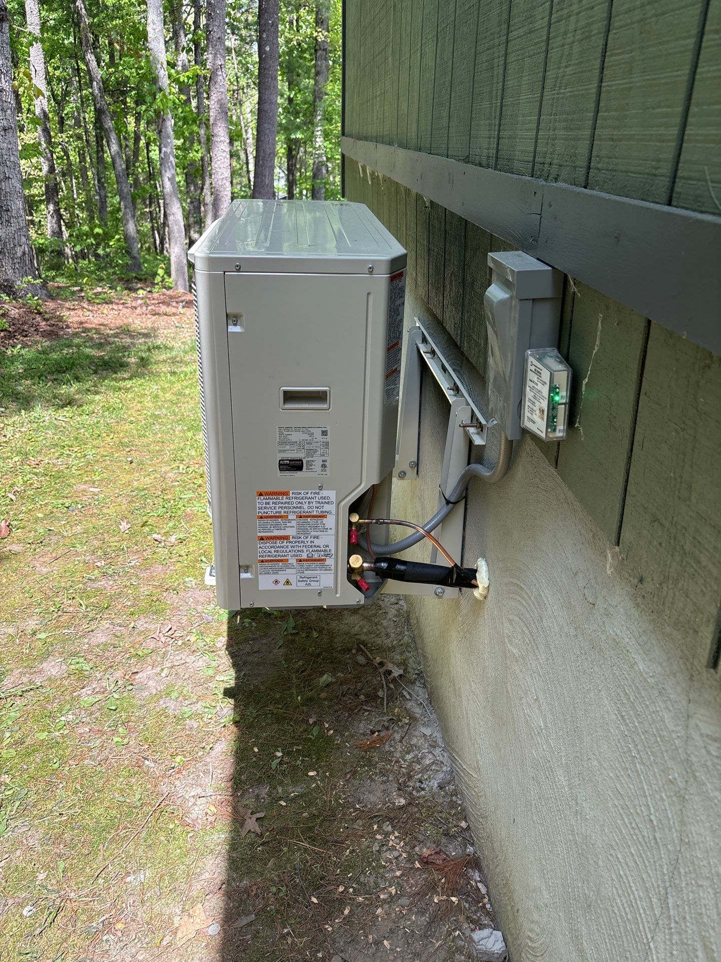Install in Basye by Elemental Heating and air conditioning LLC