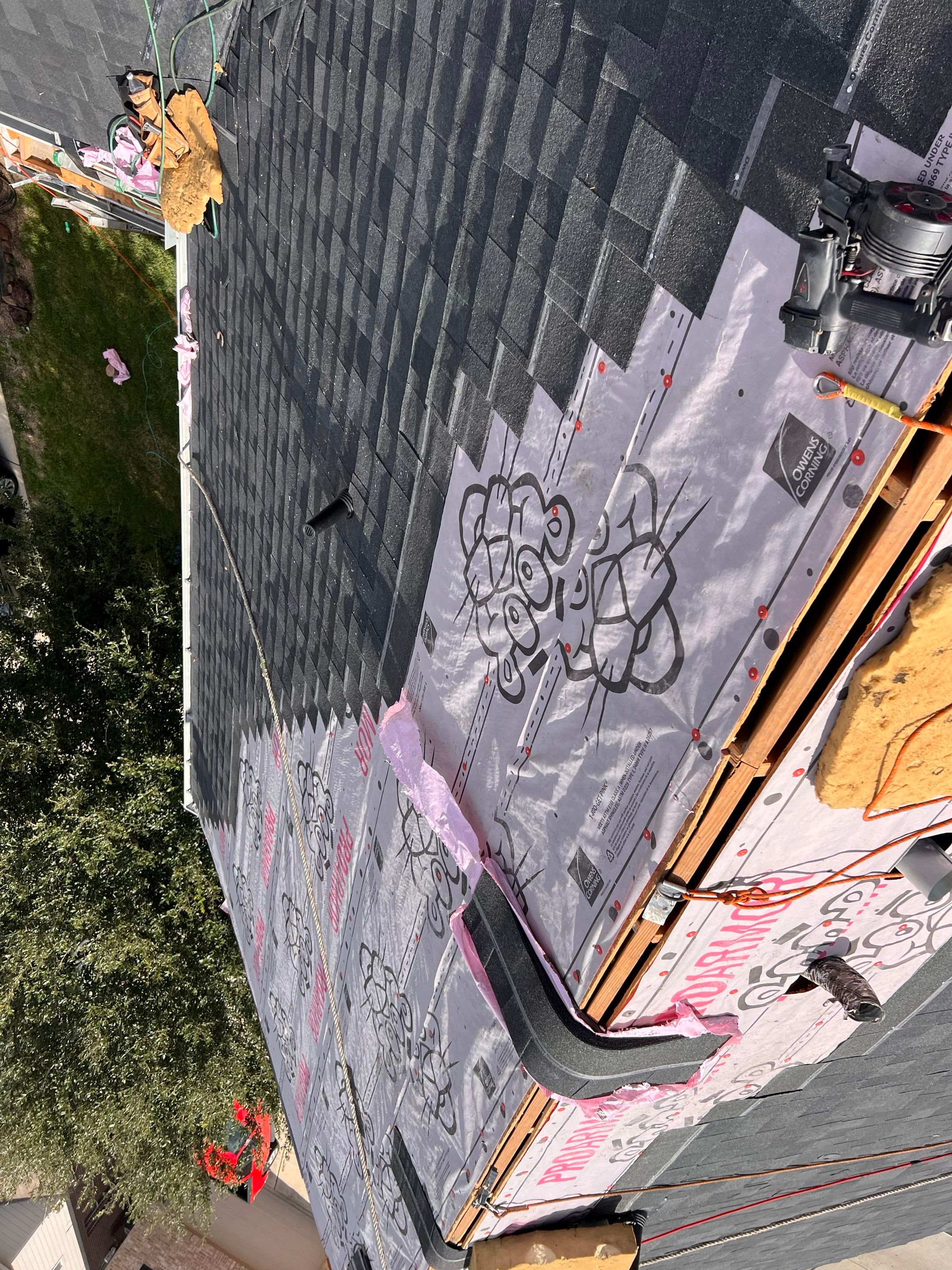Residential Roofing Repair using Owen's Corning Duration (Lifetime) Shingles by Roof Repair Company