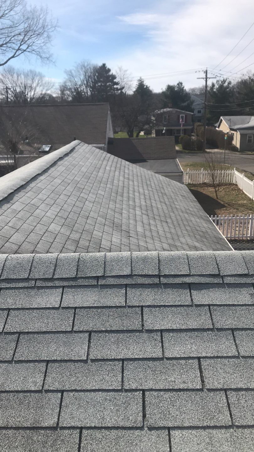 Residential Roofing Installation using Owens Corning Duration Slatestone Gray by A Plus Exterior