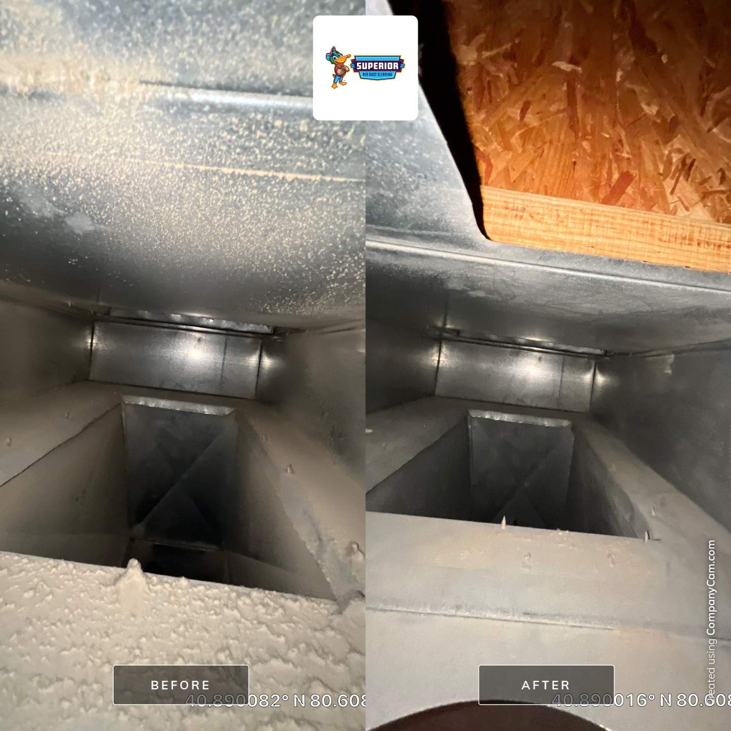Air Duct Cleaning With a Vacuum Truck in New Waterford, OH by Superior Air Duct Cleaning