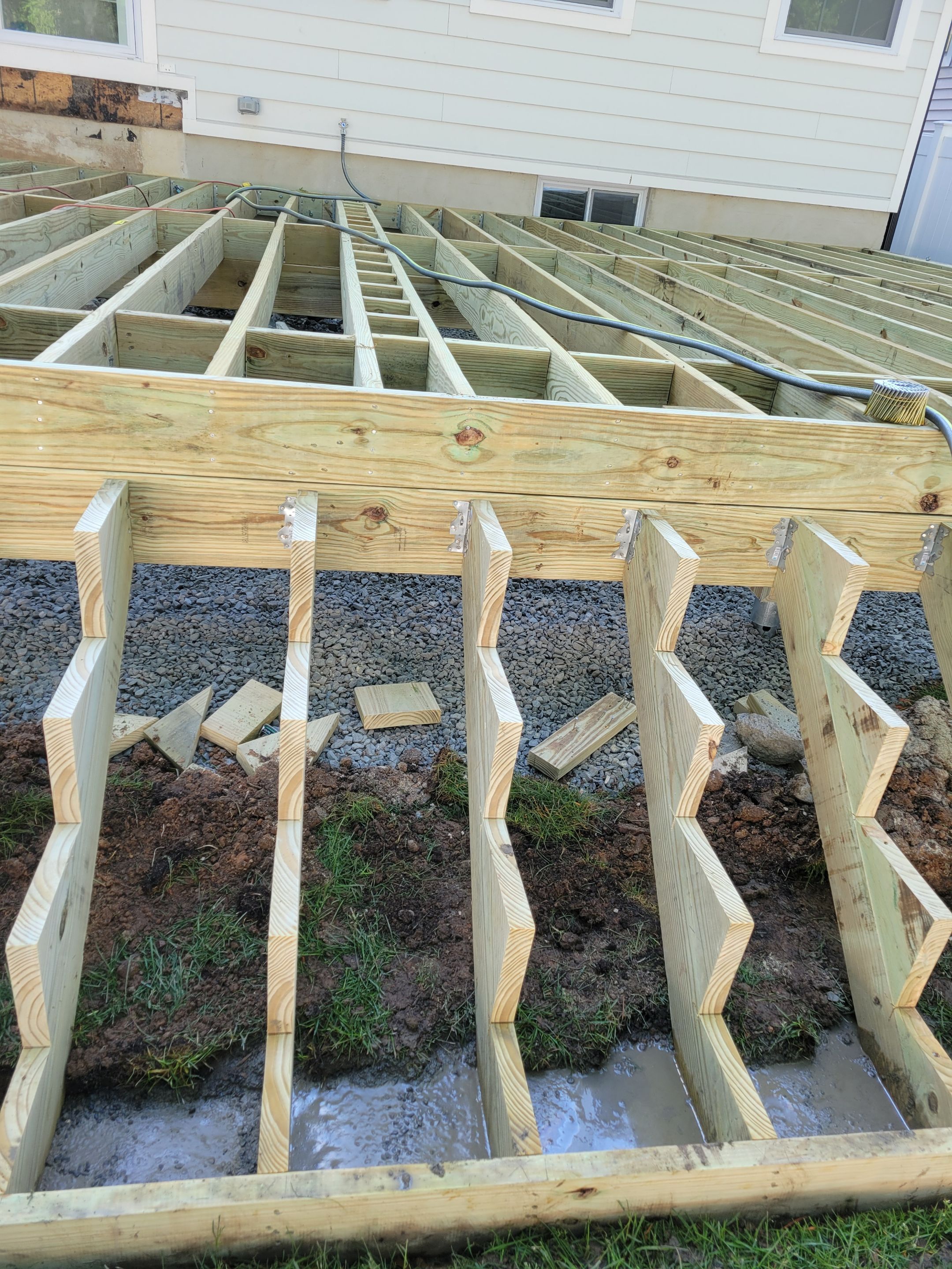 New Deck In River Edge  by deck guardian