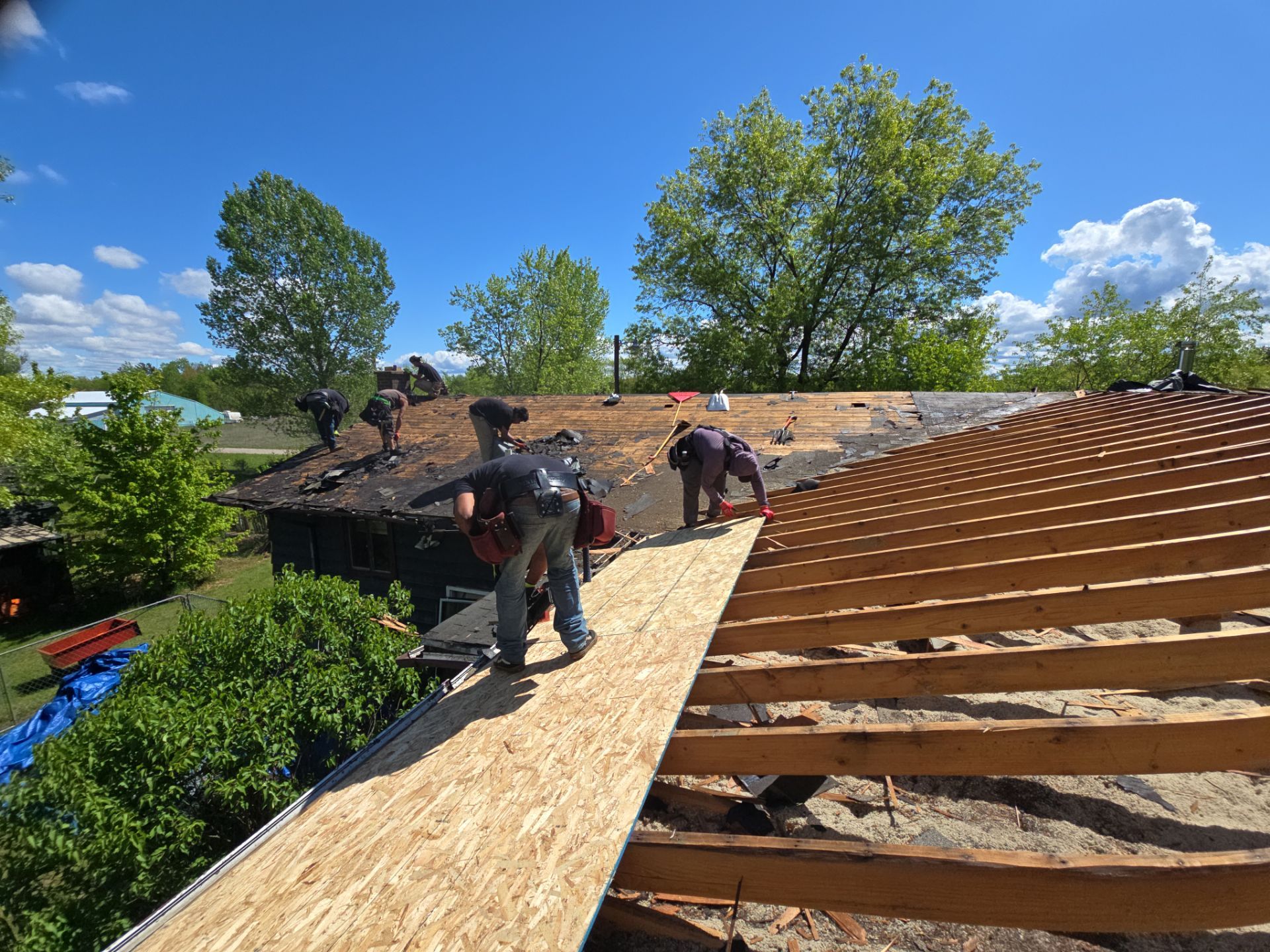 Project in Necedah by Anytime Roofing LLC 