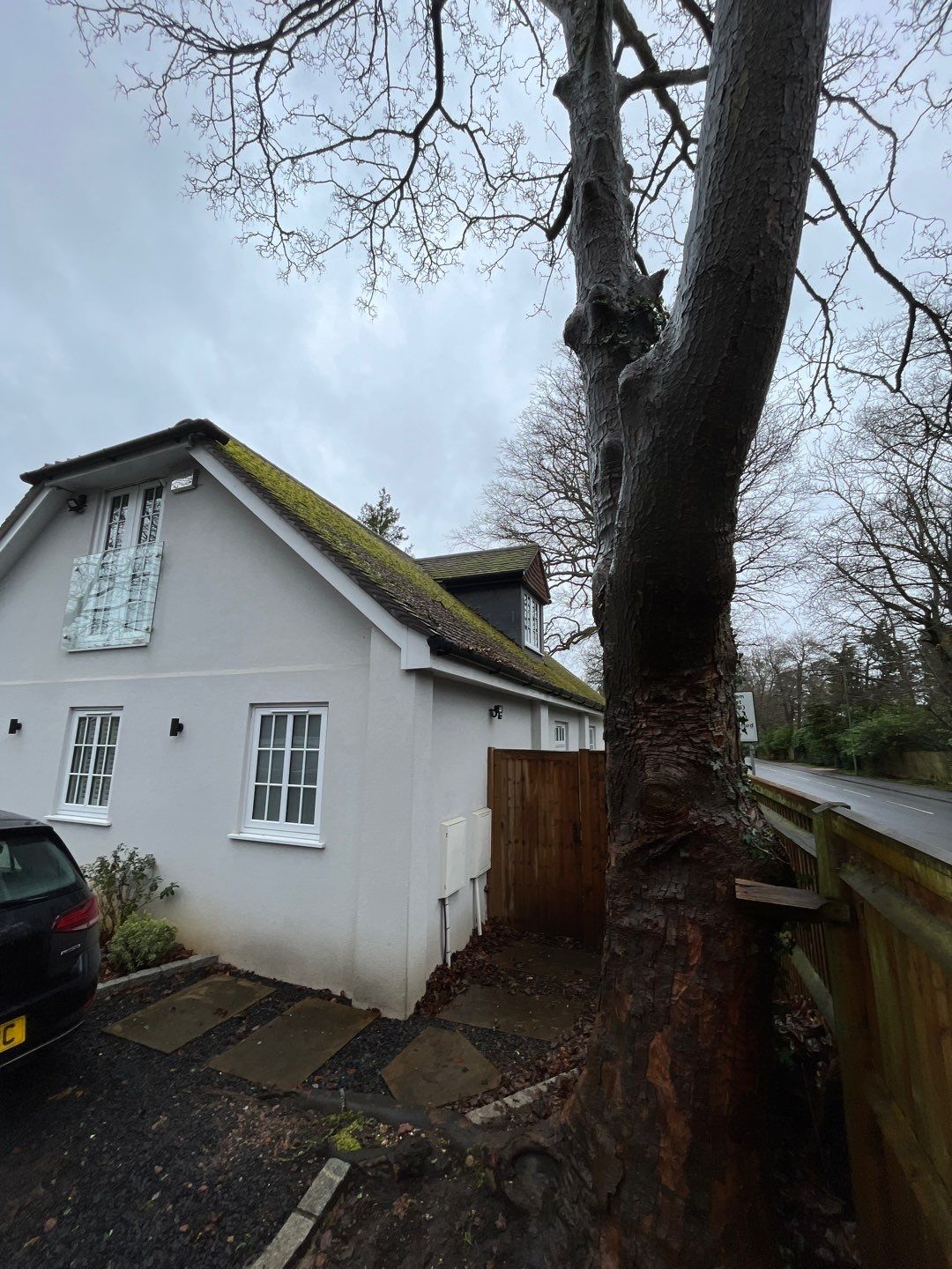 Roof Clean - Biocide Treatment using Honda 15lpm Low Pressure Washing Machine by Ges Exterior Cleaning ltd