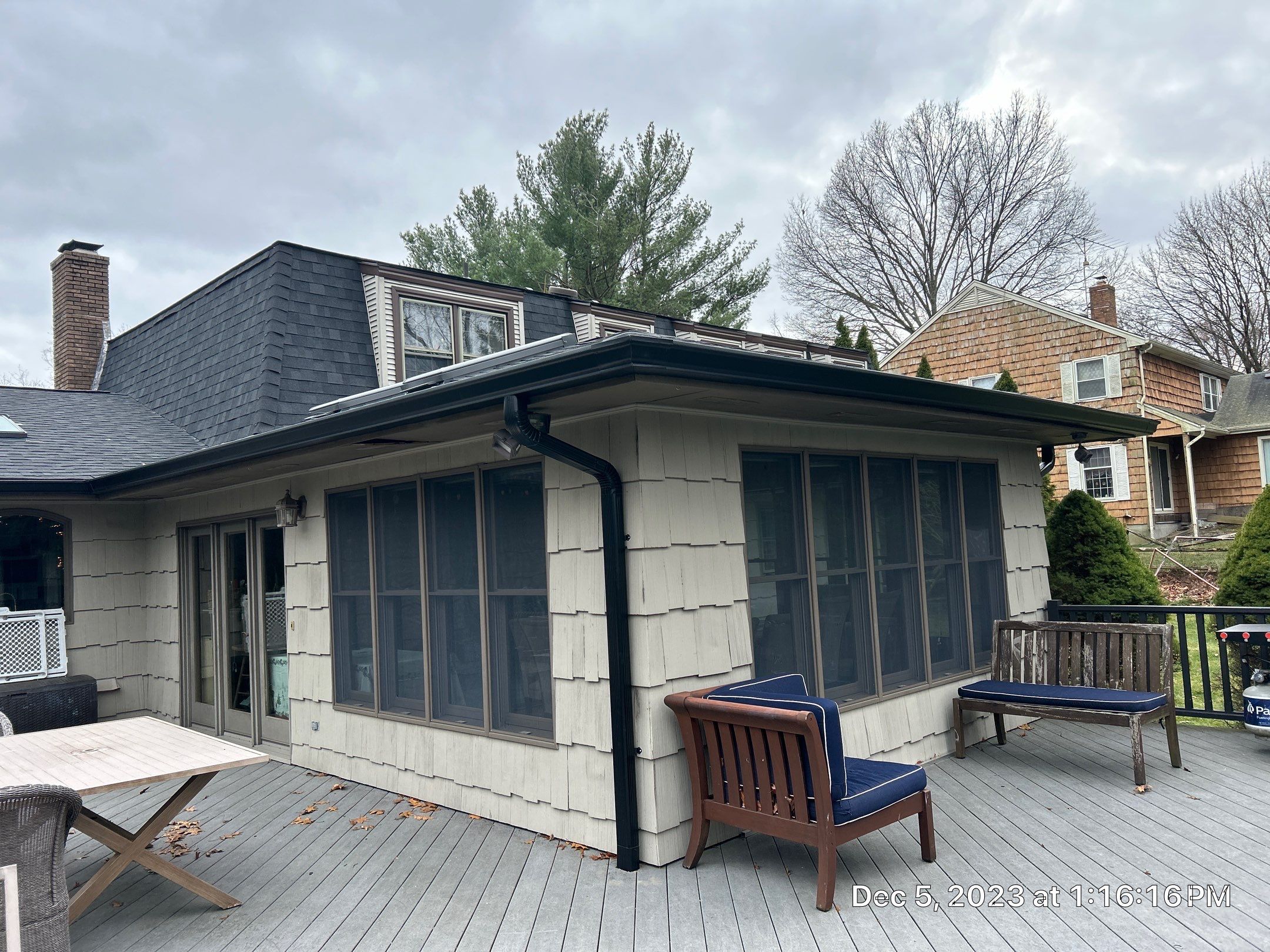 Residential Roofing Installation using Owens Corning TruDefinition Onyx Black by A Plus Exterior