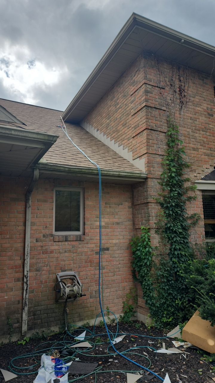 Residential Roofing Repair using GAF Timberline HDZ Shakewood by Nitro Roofing and Construction