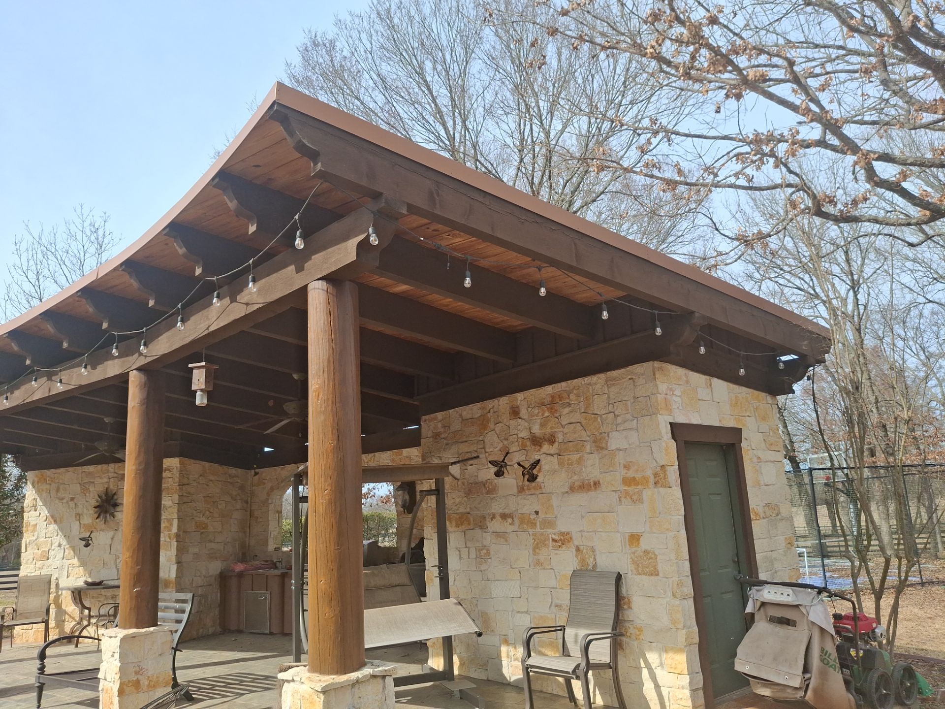 A Complete Exterior Refresh for a Custom Log Home & Property in Alba, Texas by Quality Coats Painting