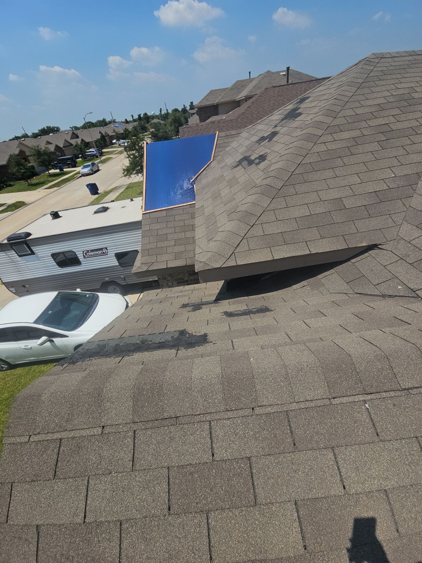 Residential Roofing Repair using Owen's Corning Duration (Lifetime) Shingles by Roof Repair Company