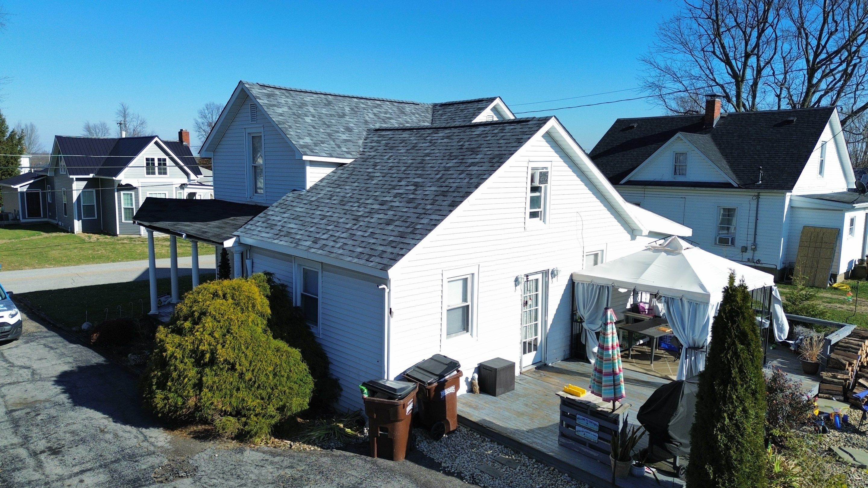 Residential Roofing Installation using Duration Series Shingles - Slatestone Gray by RoofX 