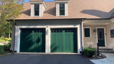 Gutter Installation using 6" Half Round Aluminum Gutter in Osterville, MA.