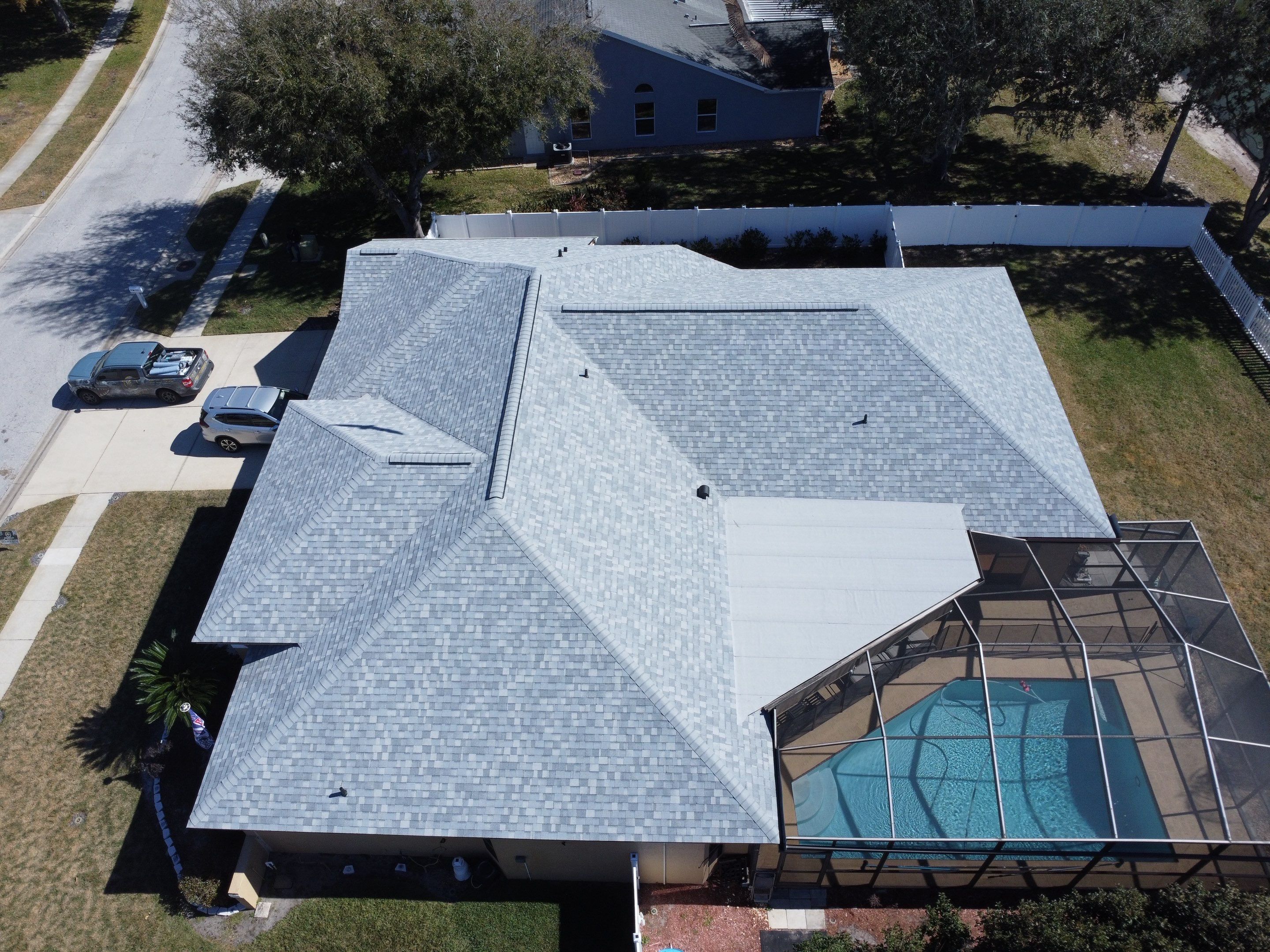 Roof replacement in Lutz, FL by Steadfast Roofing 