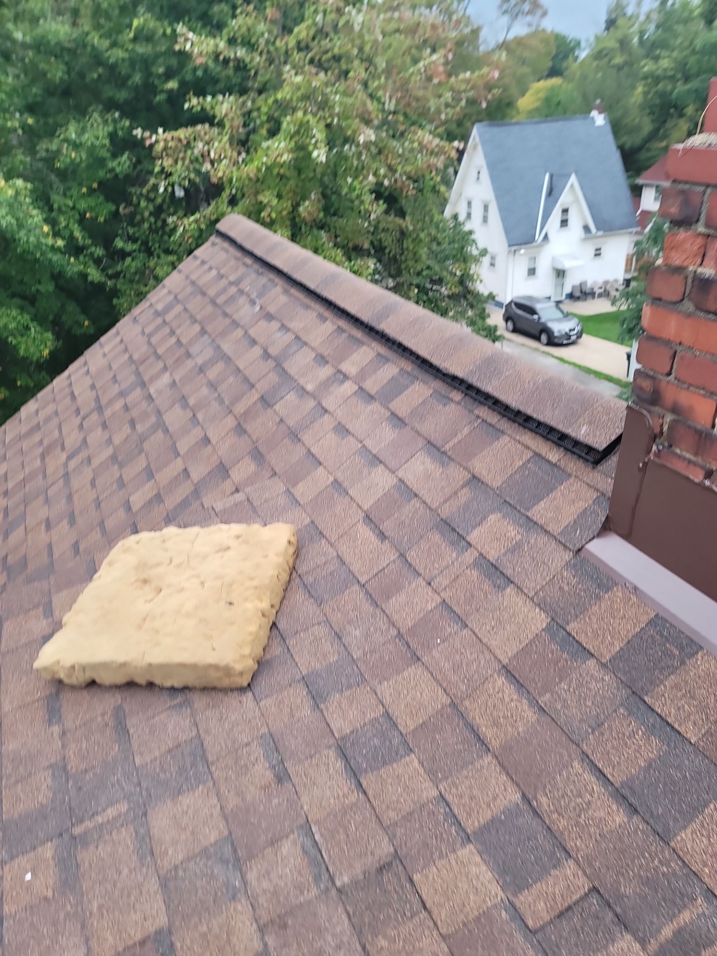 Atlas Pinnacle, Color, Burnt Hickory, Drip Edge, Color, Royal Brown by Eagle Eye Roofing