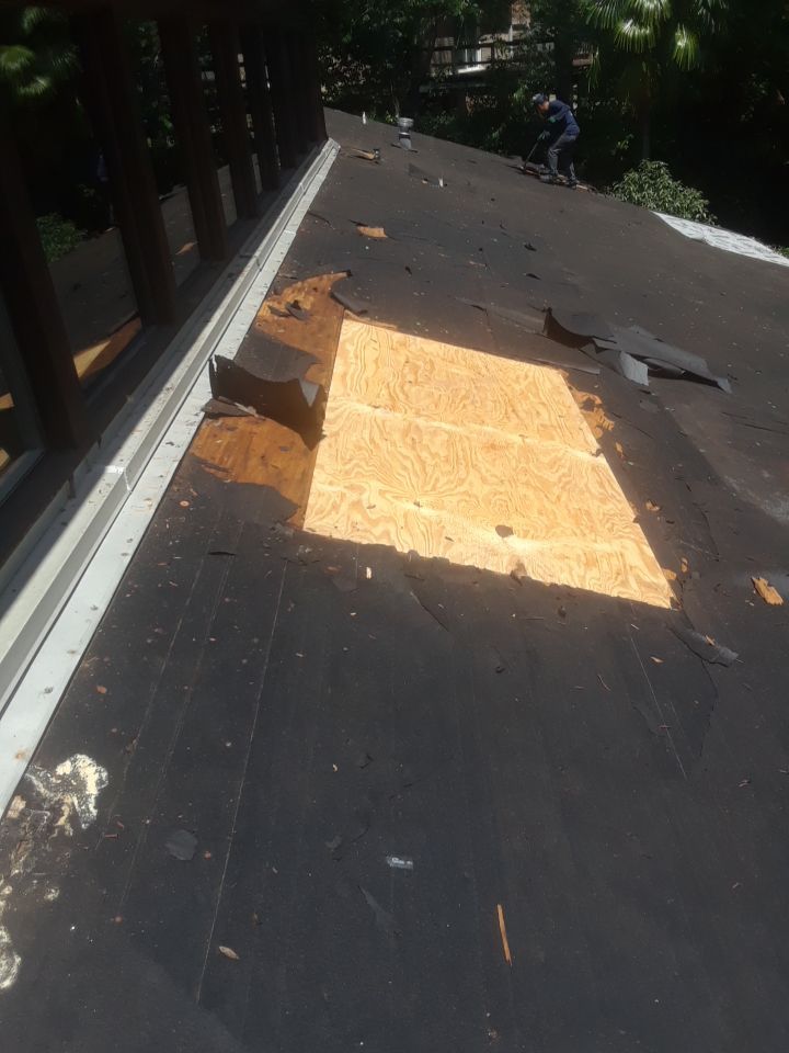 Commercial Roofing Installation using Roof Replacement by American Roofing & Construction LLC