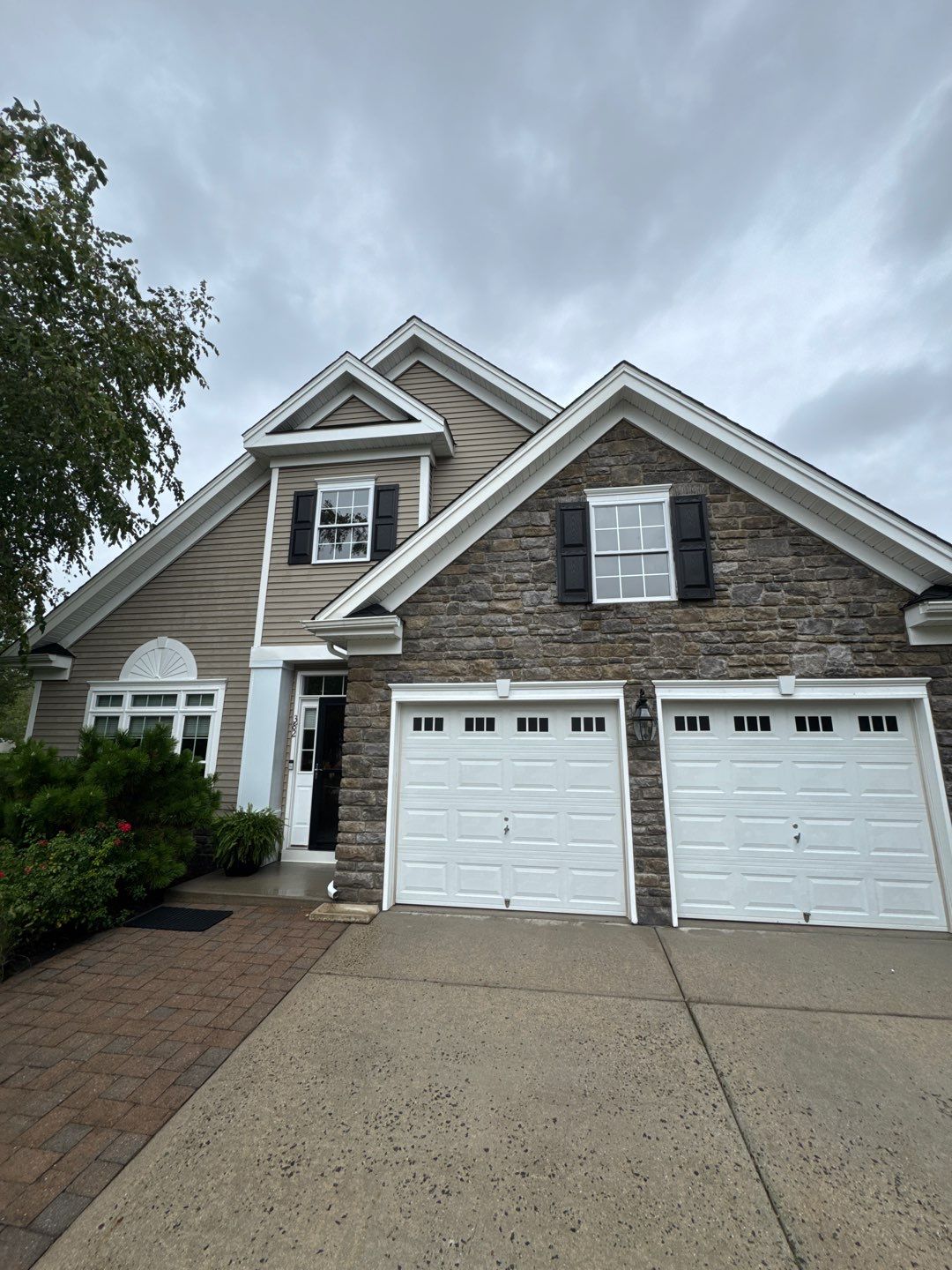 Residential Cleaning using House Wash by SJ Exterior