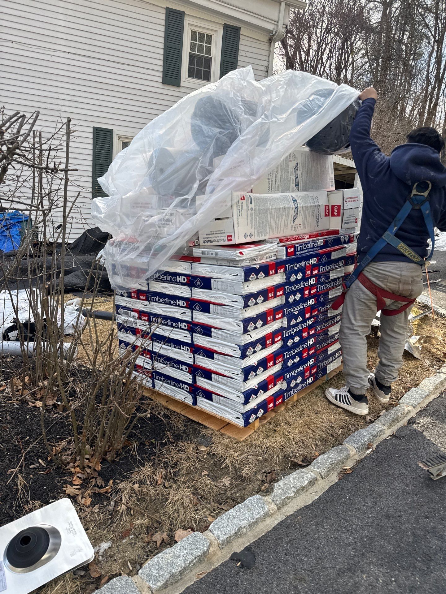 Happy Customerr in Stormville, NY by roberts roofing