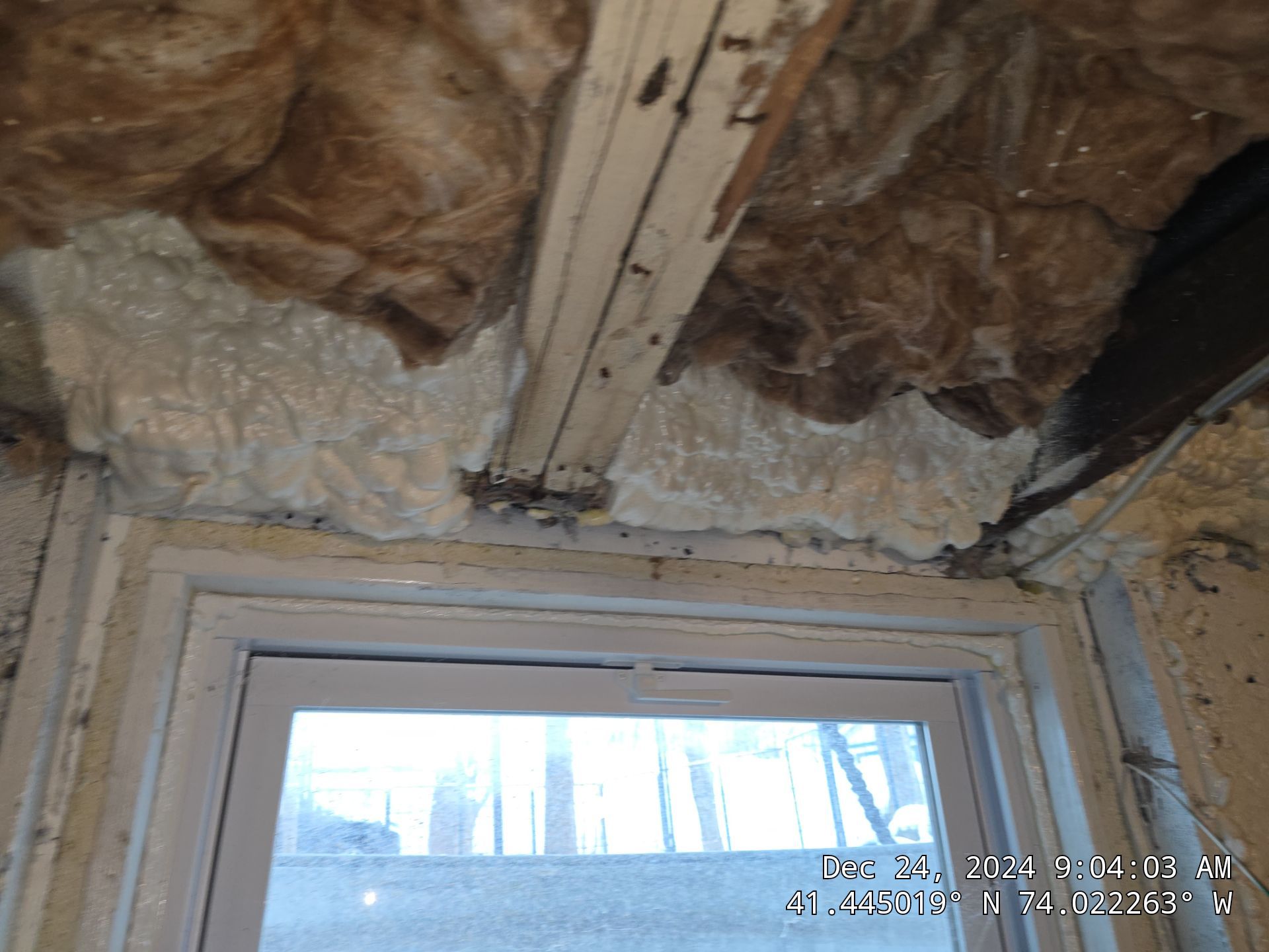 Attic Insulation using open cell spray foam by NYS Foam & Energy
