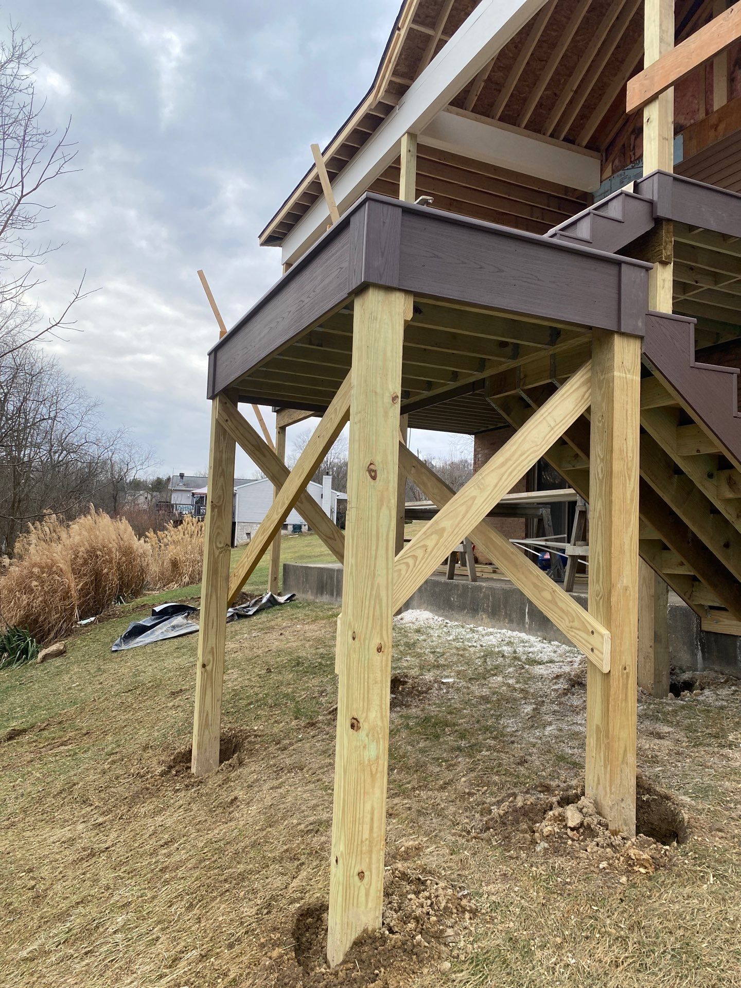Deck and Roof Build by Cousins Roofing Siding & Decks