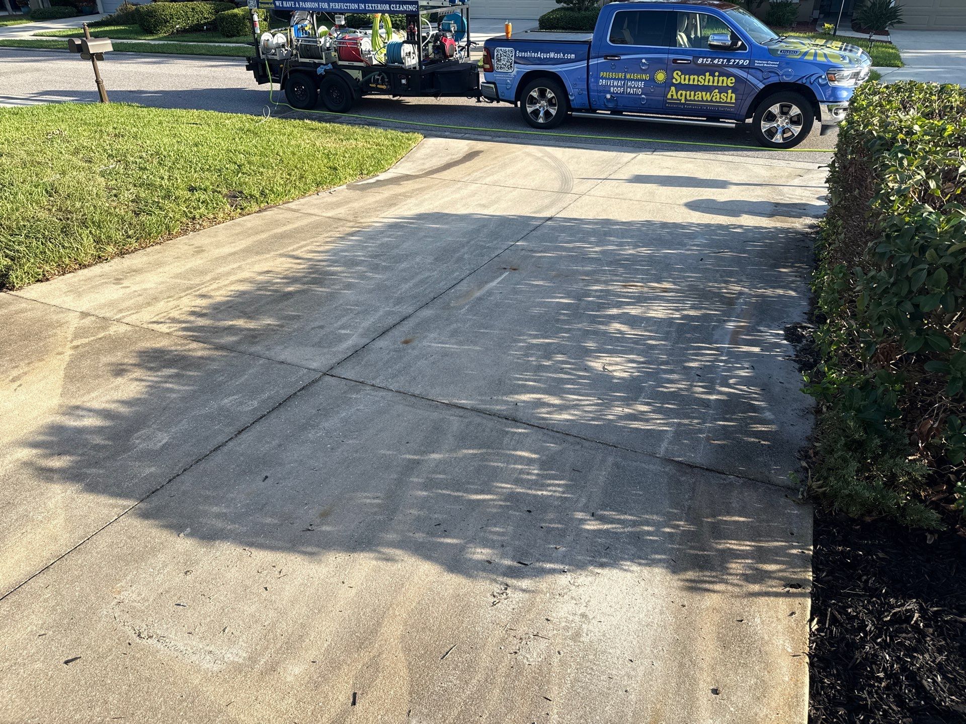 Pre-Sale Exterior Cleaning – Forest Creek Community, Parrish, FL by Sunshine AquaWash