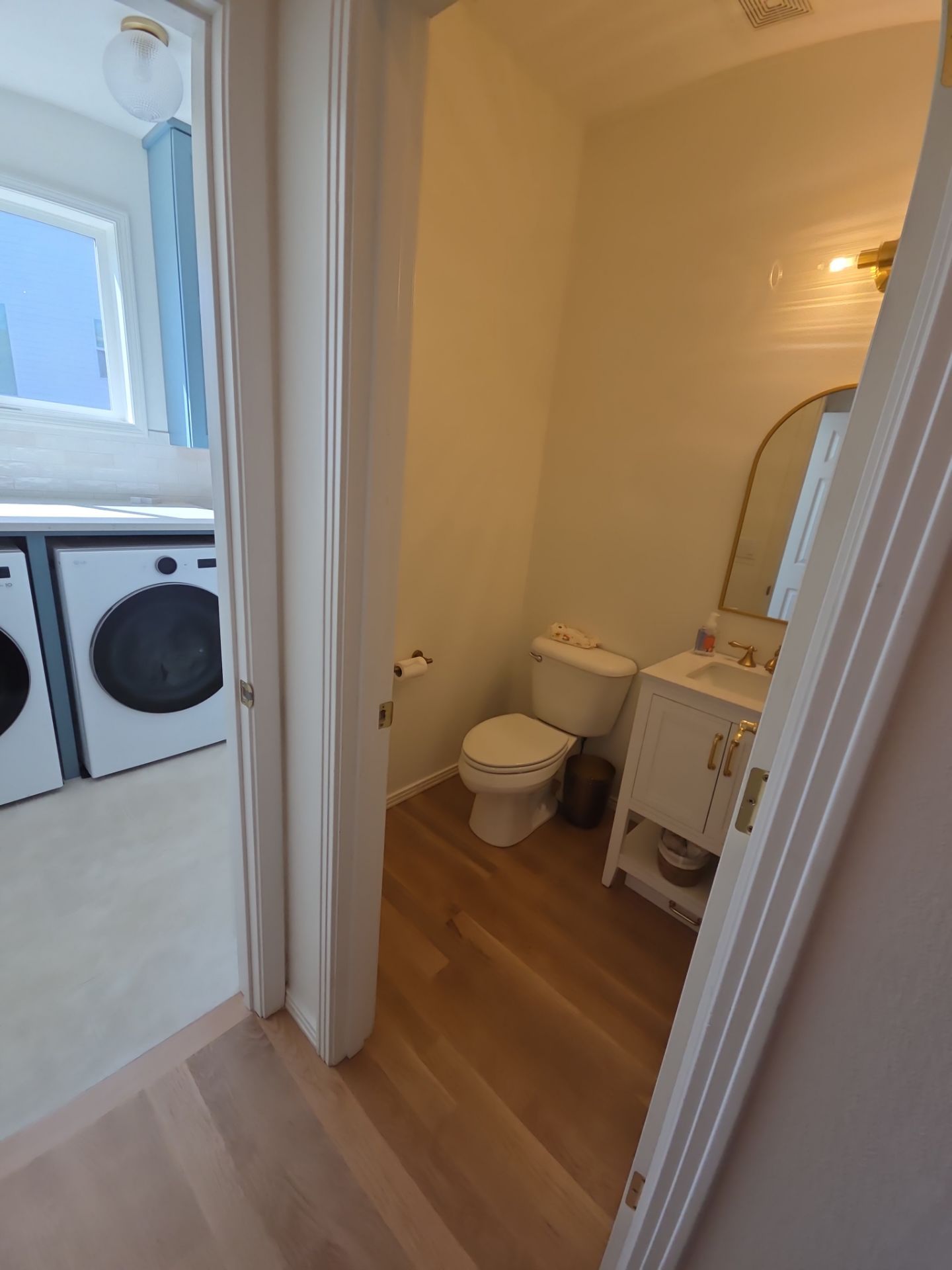 West Linn Laundry Room Renovation with New Cabinetry by American Made Construction 