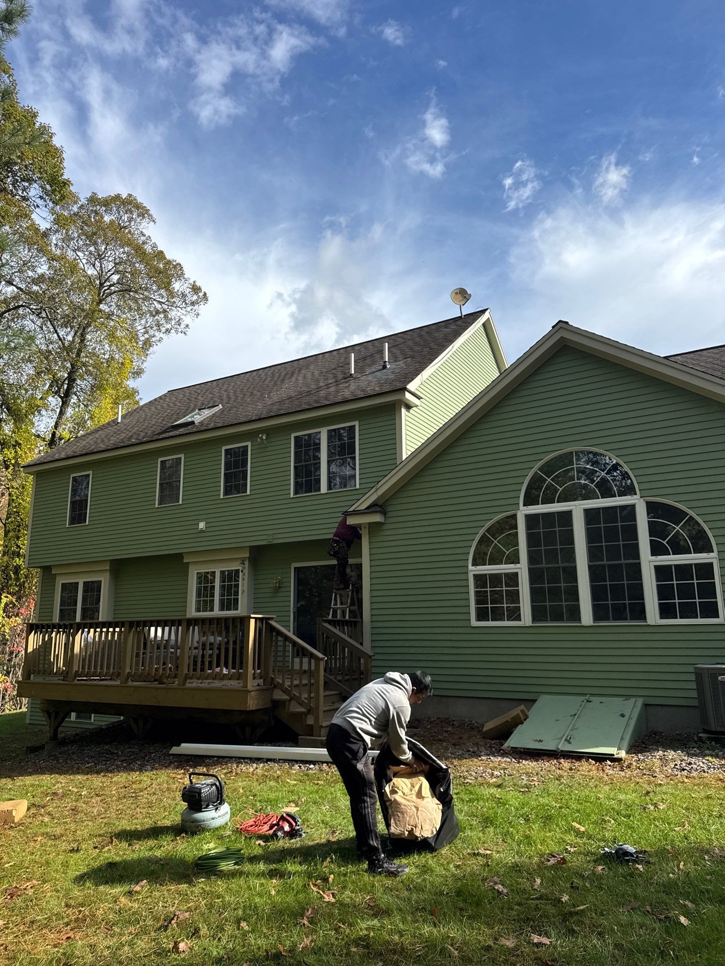 Pipe Boot Leak Repair & Gutter Replacement | Littleton, MA by Mighty Dog Roofing of Greater Middlesex County