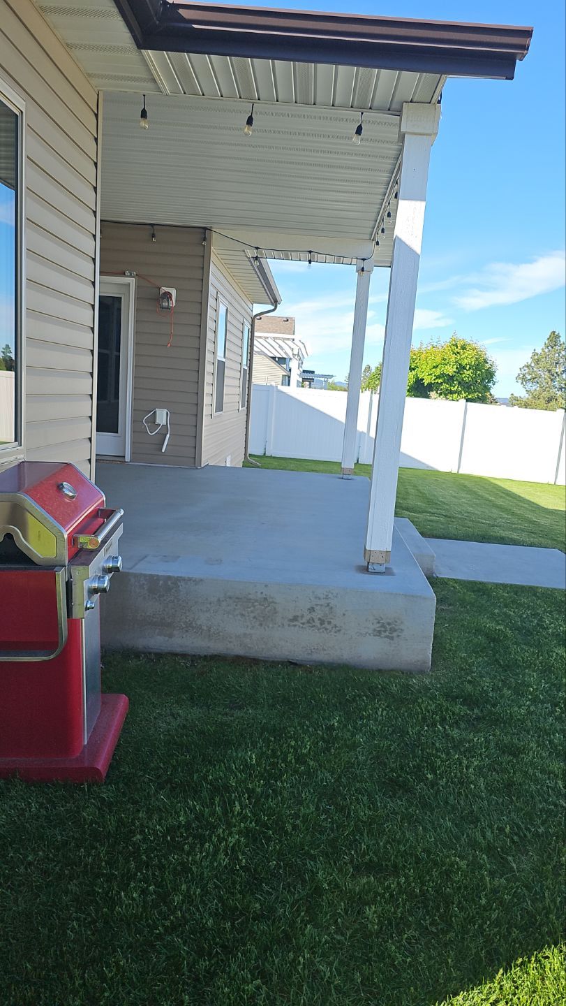 Patio Transformation using Santa Fe Hybrid by Croc Coatings, LLC