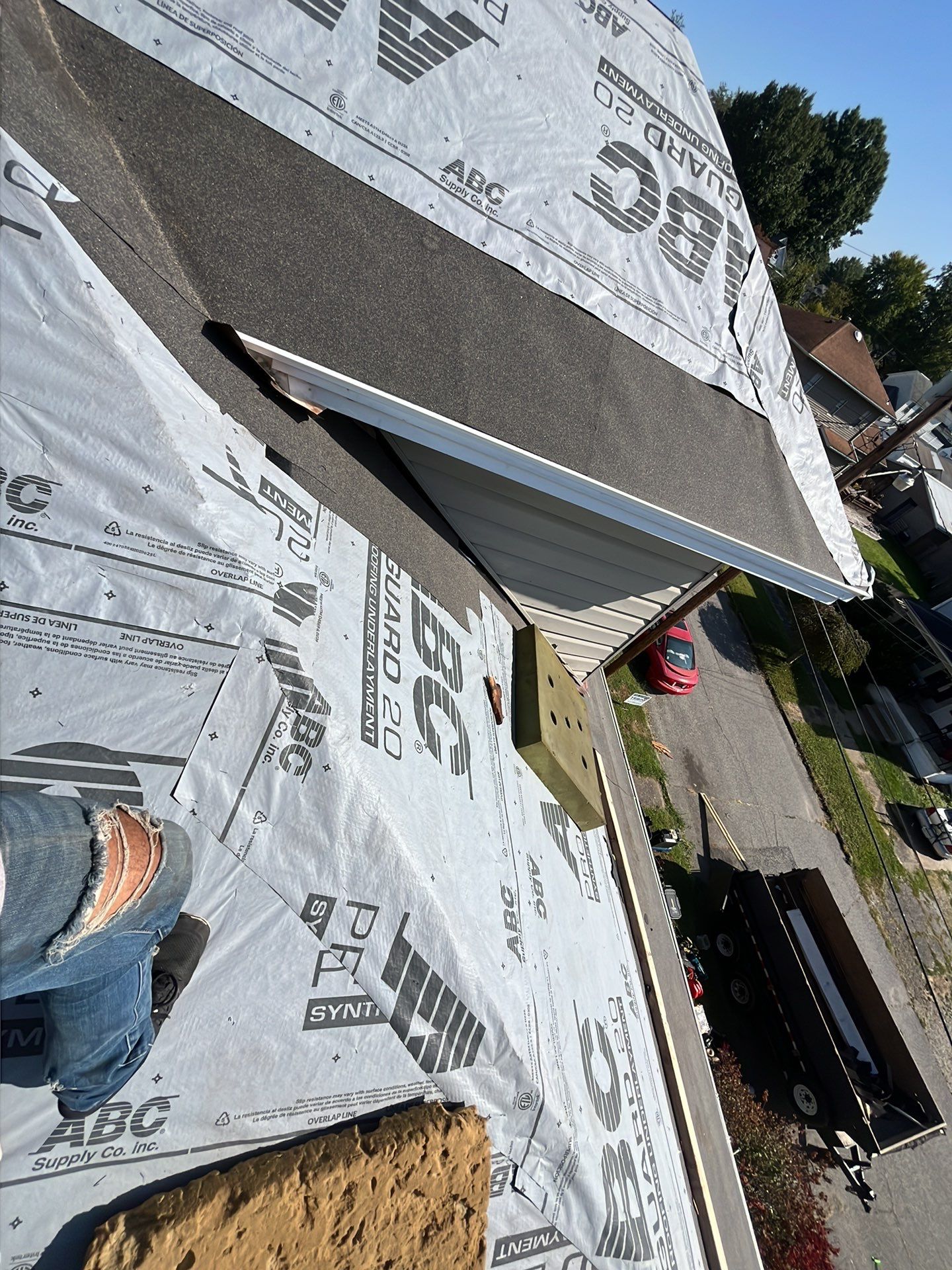 Residential Roofing Installation using Timberline HDZ by Rainstoppers Roofing