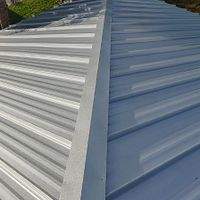 24ga 1.5" Mechanical Seam Mill Finish by Total Roofing System The Metal Roof Experts