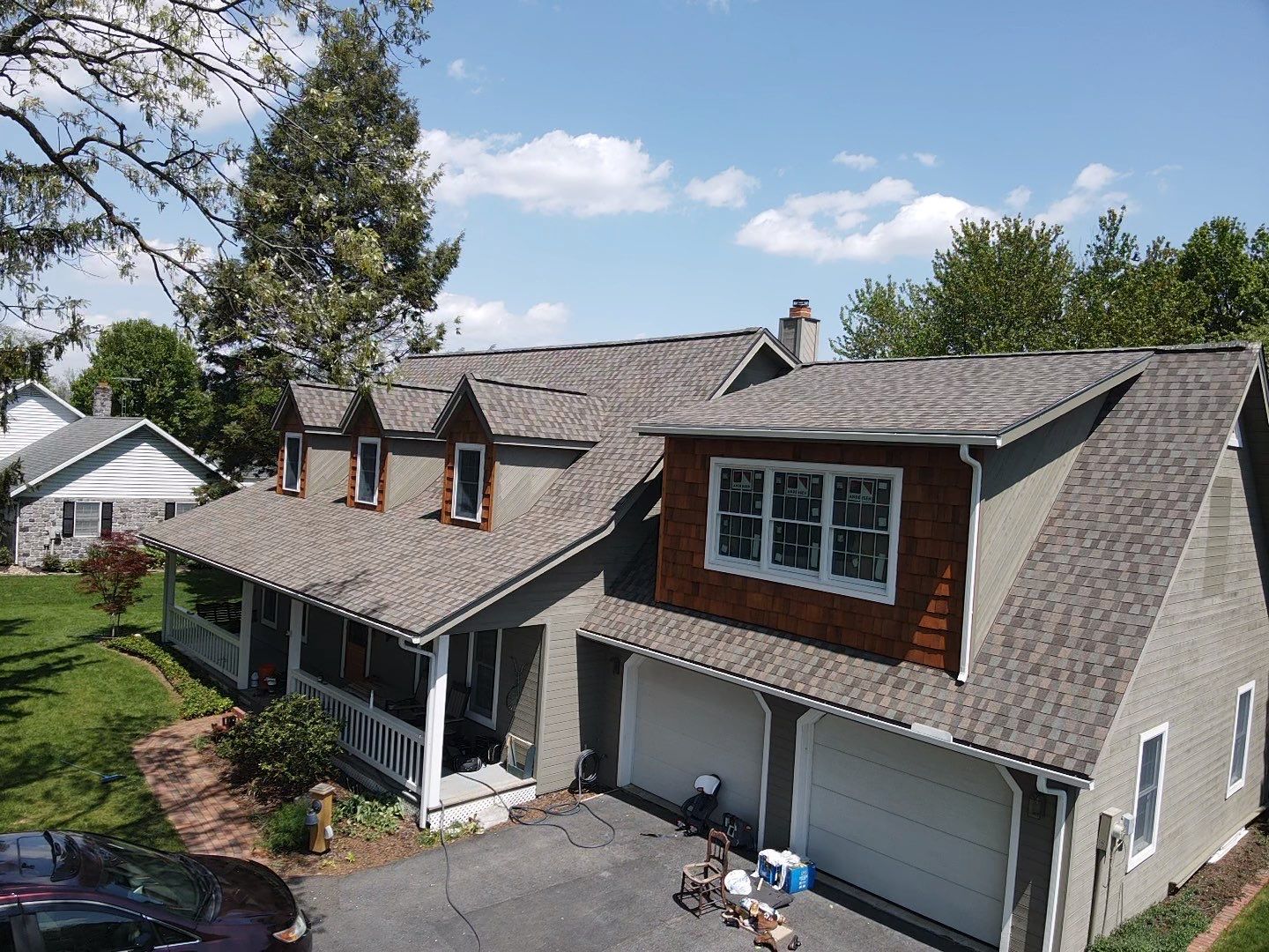 Cedar Falls Gaf roofing installation by Teflon Roofing
