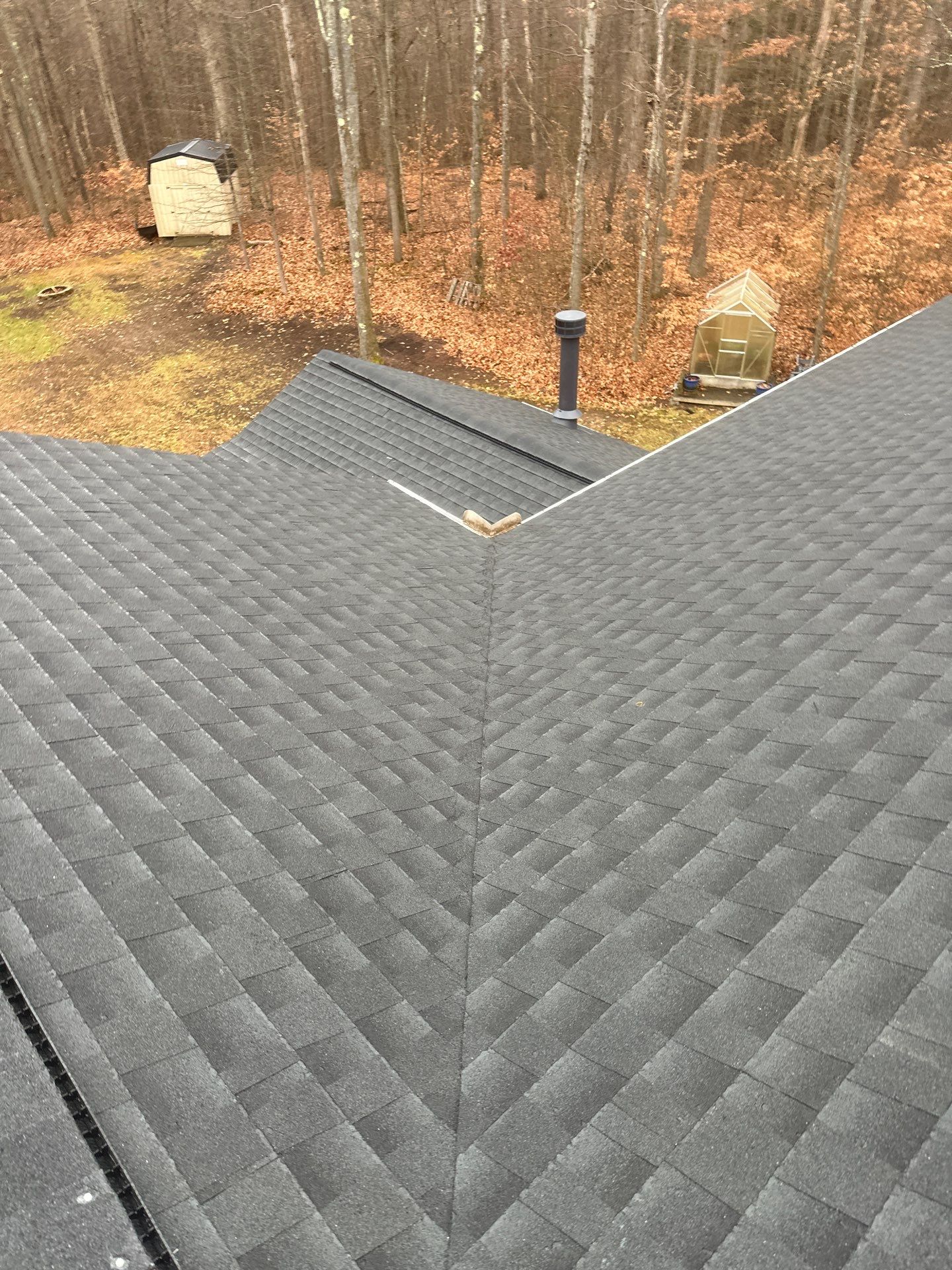 Residential Roofing Installation using GAF Timberline HDZ, Charcoal by Rainstoppers Roofing