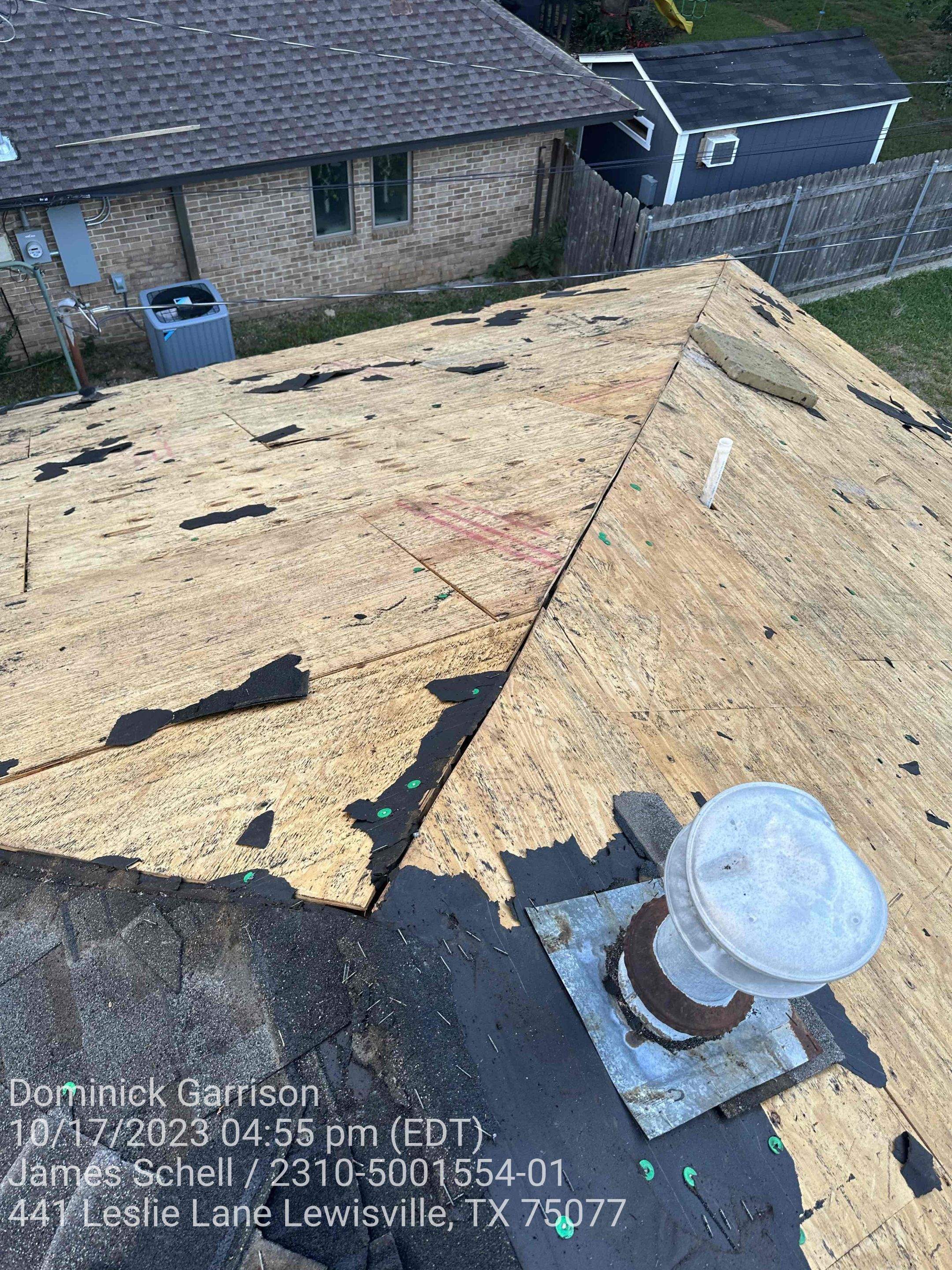 Project in Lewisville by Zeus Exteriors