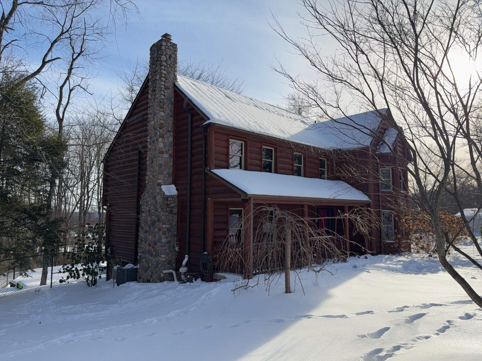 Wood Log Cabin to Everlast by Ideal Siding Pittsburgh
