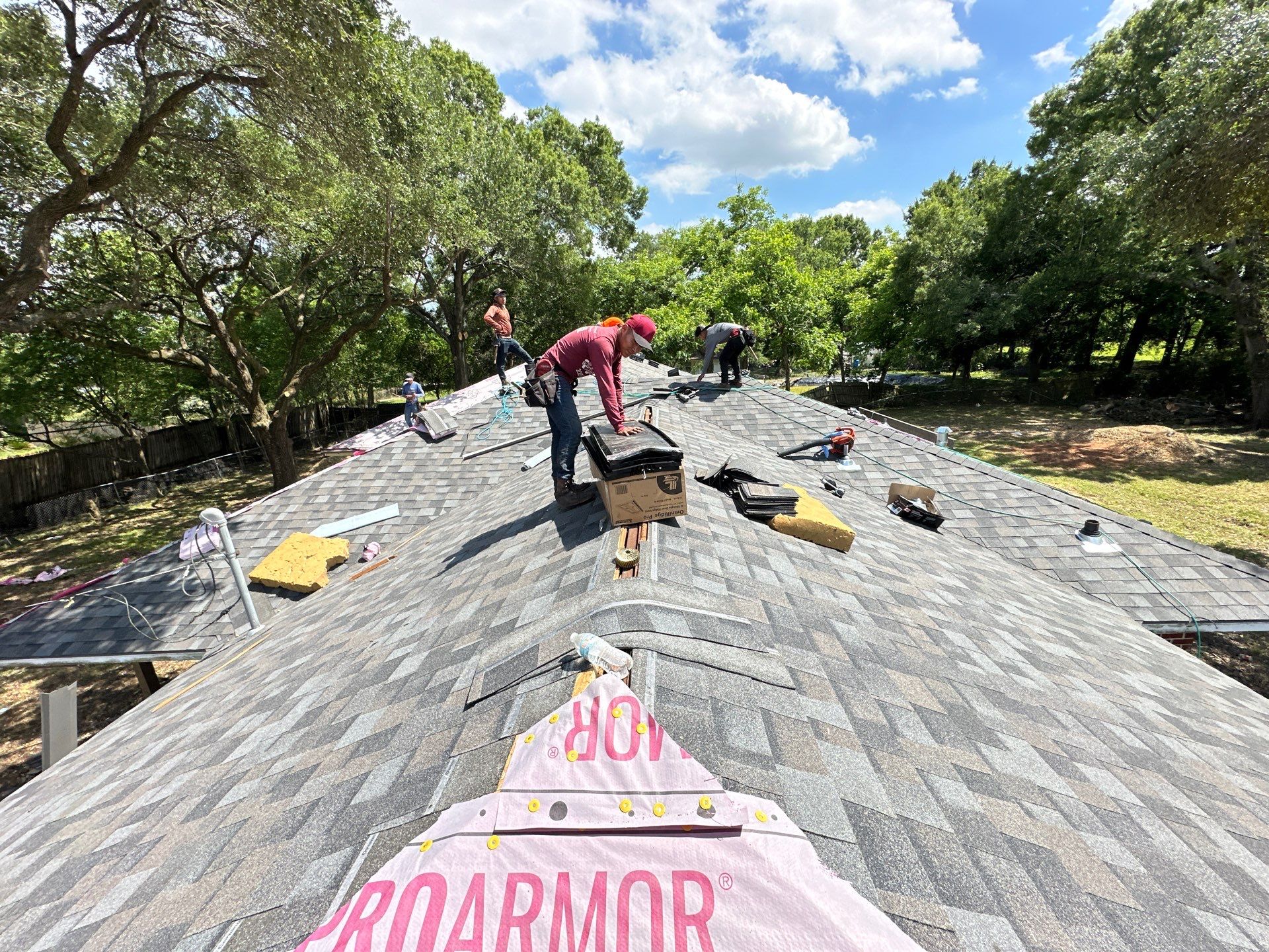 Project in Baytown by Motion Roofing
