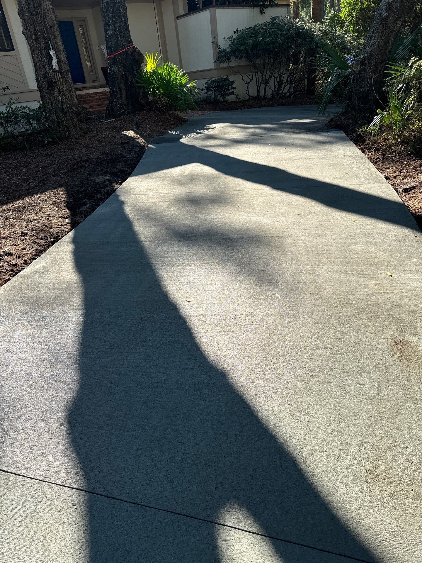 Concrete Driveway and Walkway Replacement in Hilton Head Island by Lowcountry Scapes, LLC