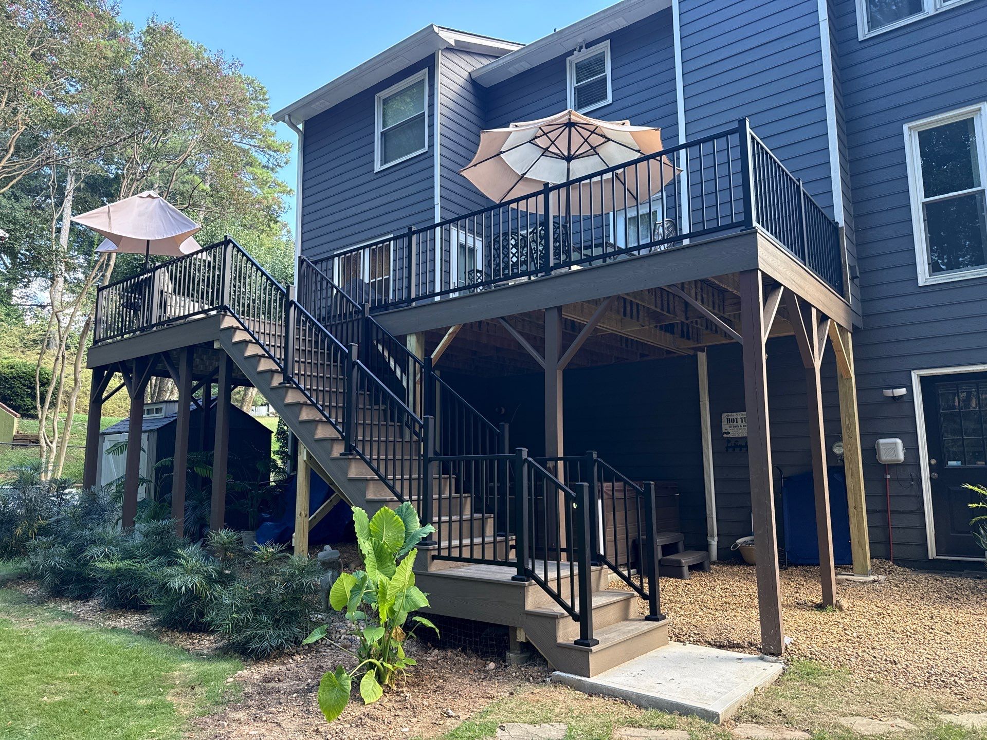 Marietta, GA Deck Resurface using Deckorators and Trex by Nelson Exteriors