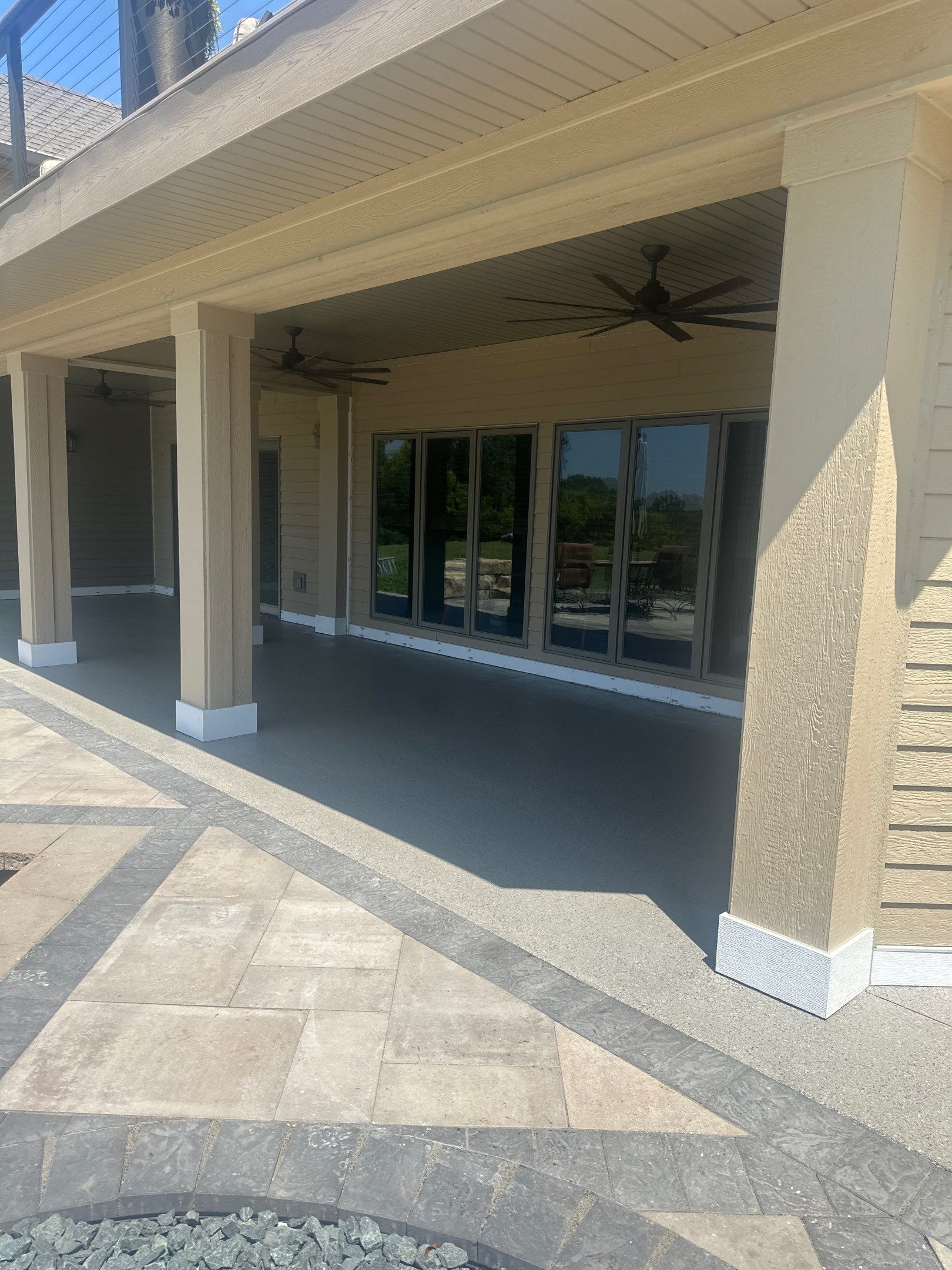 Protected and Beautiful Ames Patio! by Revival Concrete Coatings, LLC