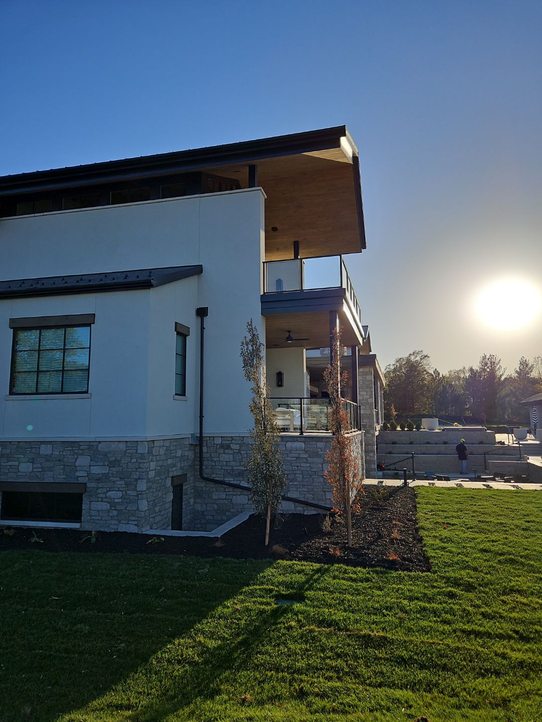 Stunning Custom Home with Davinci Province Shingles by White Castle Roofing