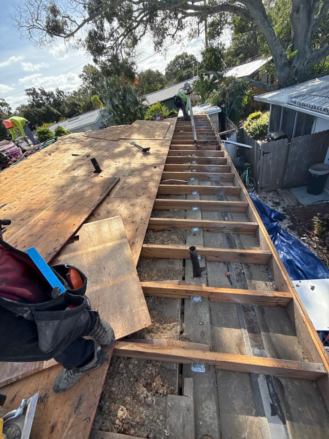 Project in Clearwater 33763 by Mitchell Roofing Company LLC 