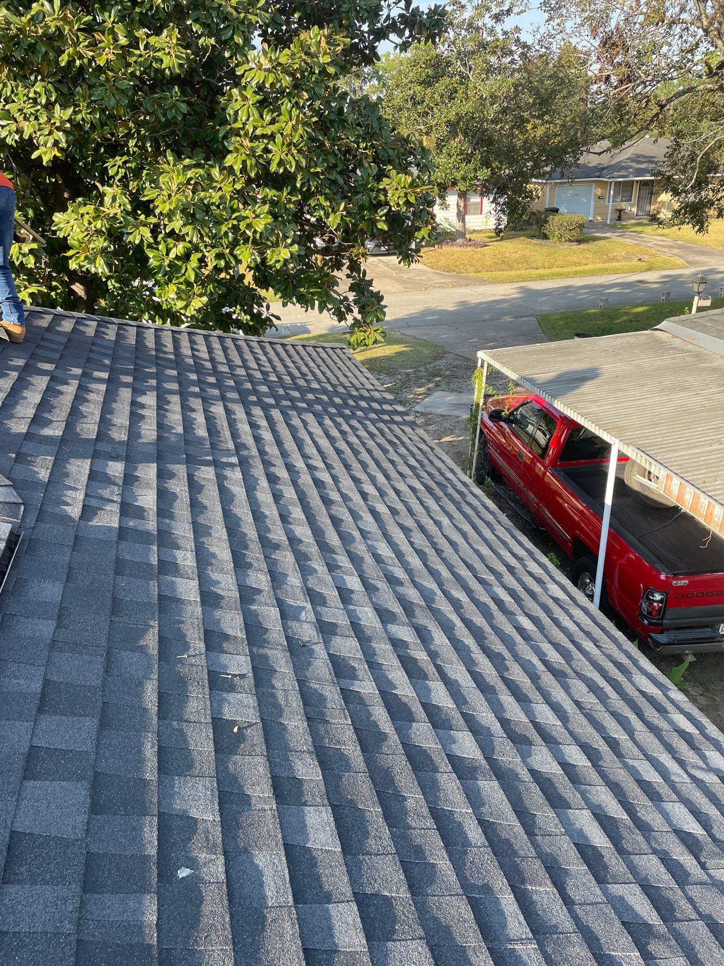 Residential Roofing Installation using Owen's Corning Duration (Lifetime) Shingles by Roof Repair Company