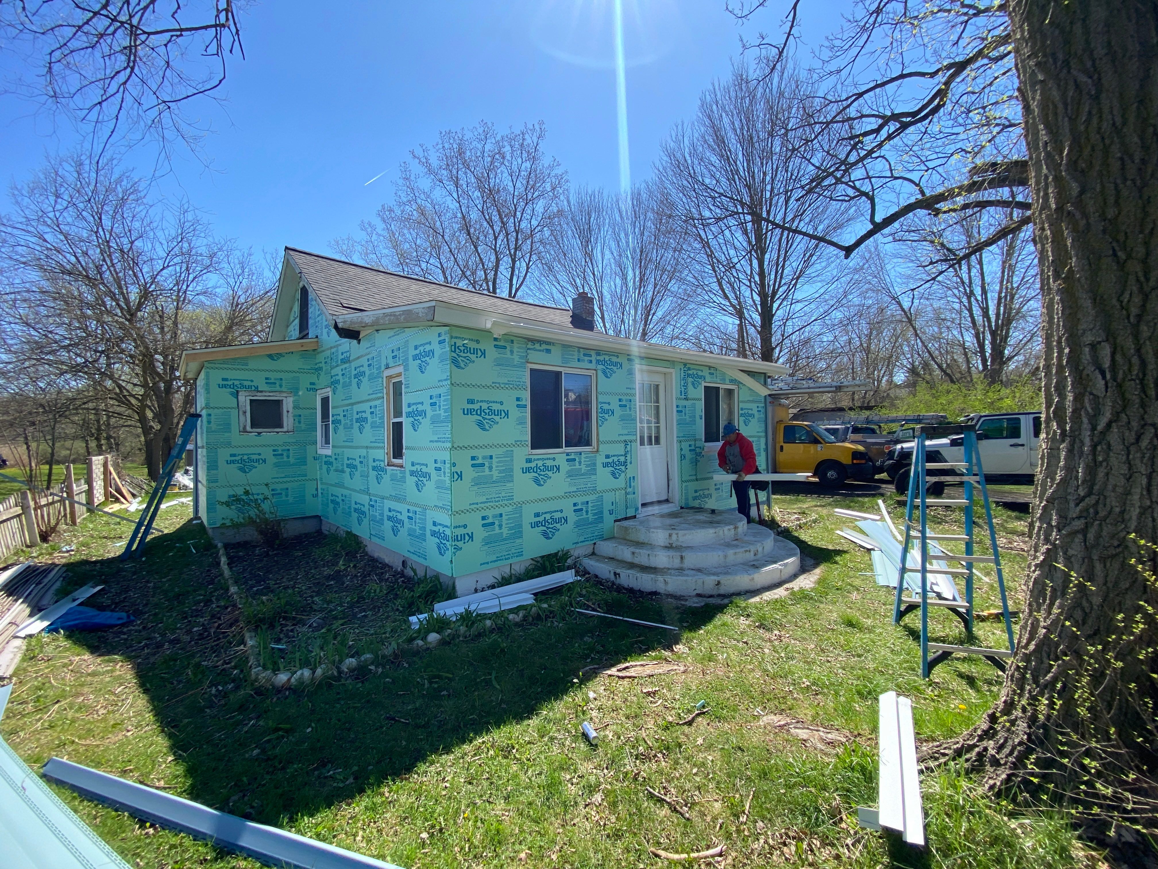 Siding Replacement using Alside Oddysee D4 by 180 Contractors