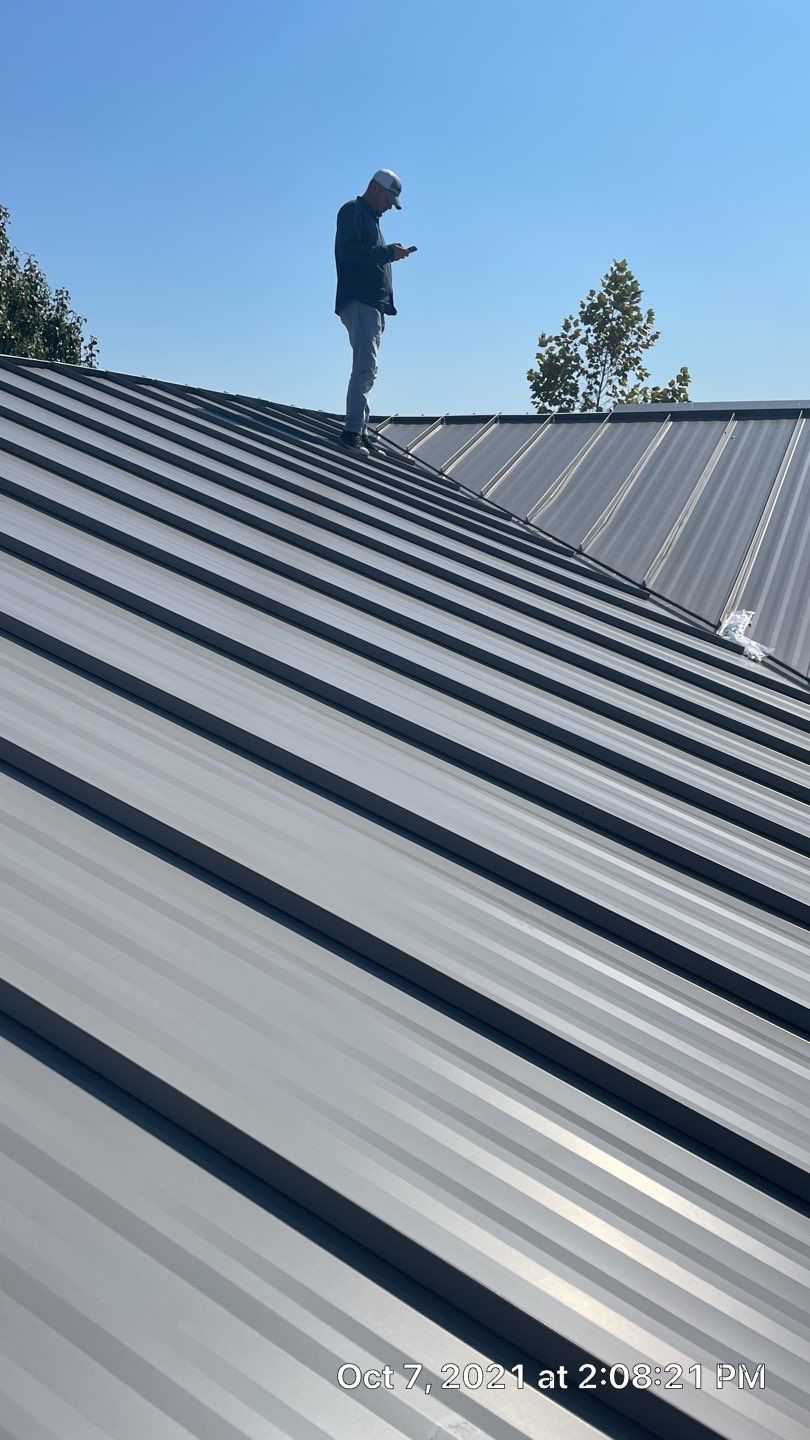 Metal Roof project by Springtree Restoration