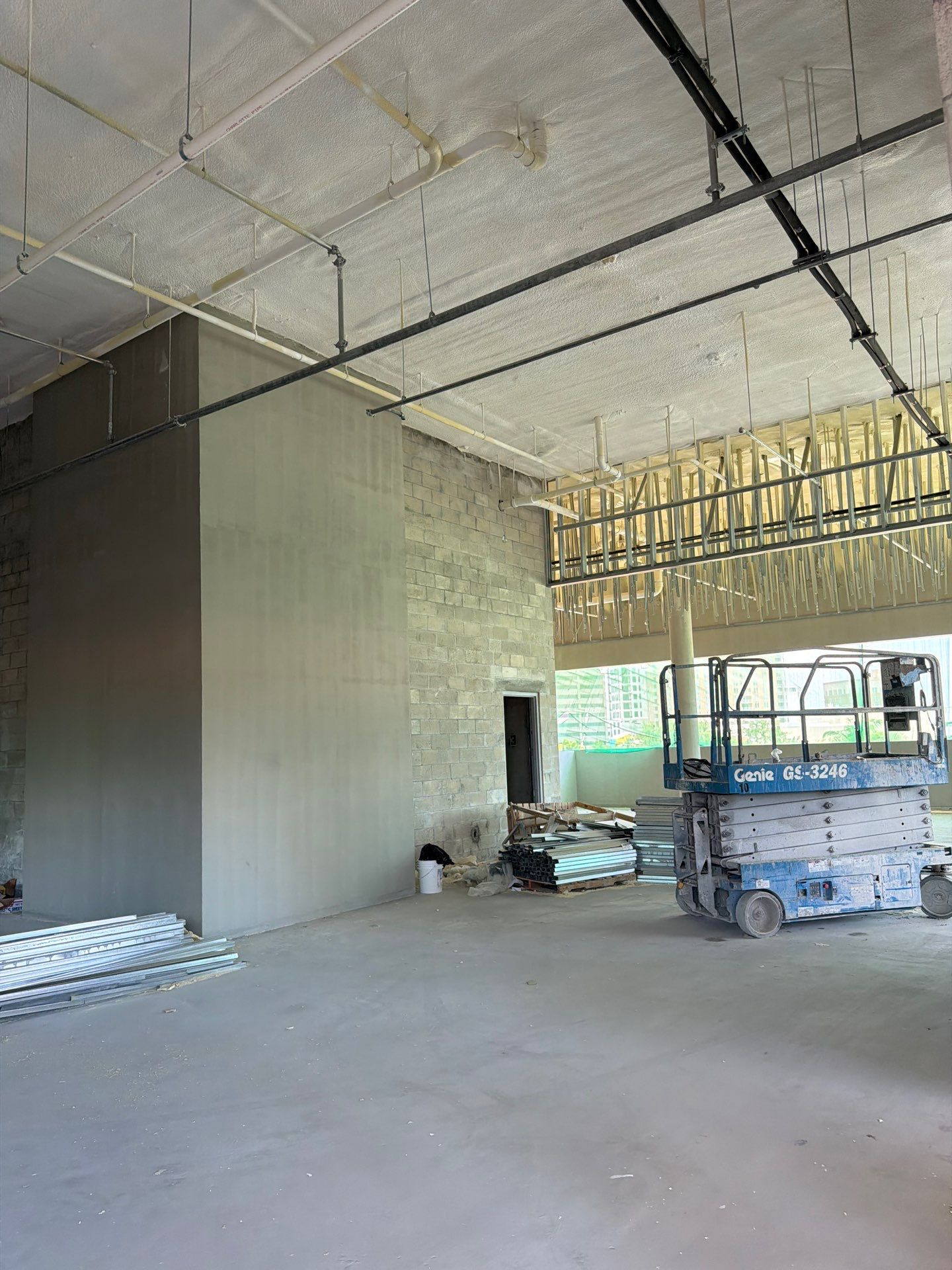 High-Rise Commercial Interior Build-Out at The Edge in Sarasota by GA Foam Solutions, Inc.