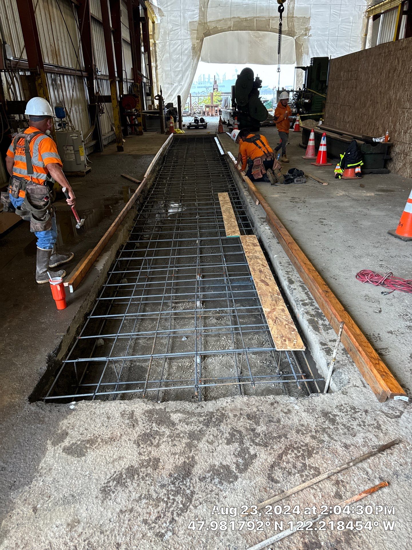 Everett Ship Repair | Reinforced Concrete Slabs by Jireh Asphalt & Concrete Inc 