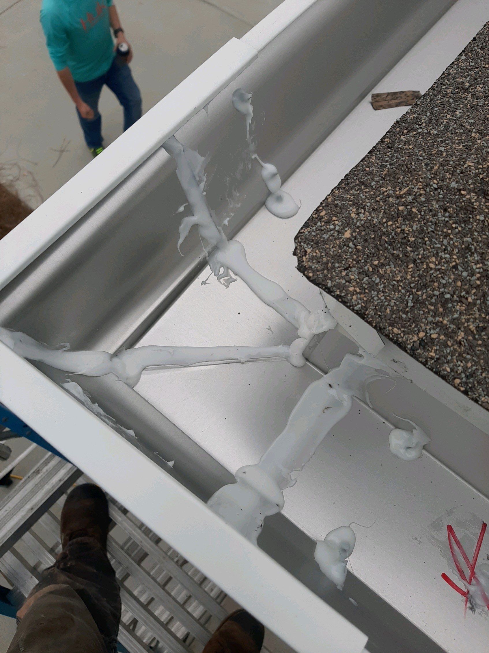 Gutter Installation using K-Style Gutters by Gutter Professors