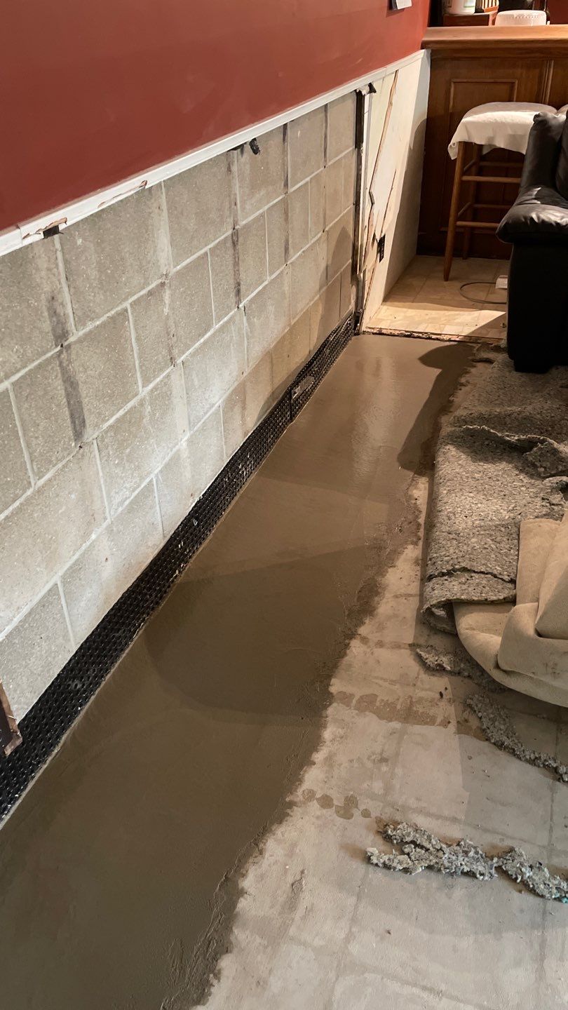 Optimizing Rob & Sue's Existing Waterproofing System by Waterproofing Northeast